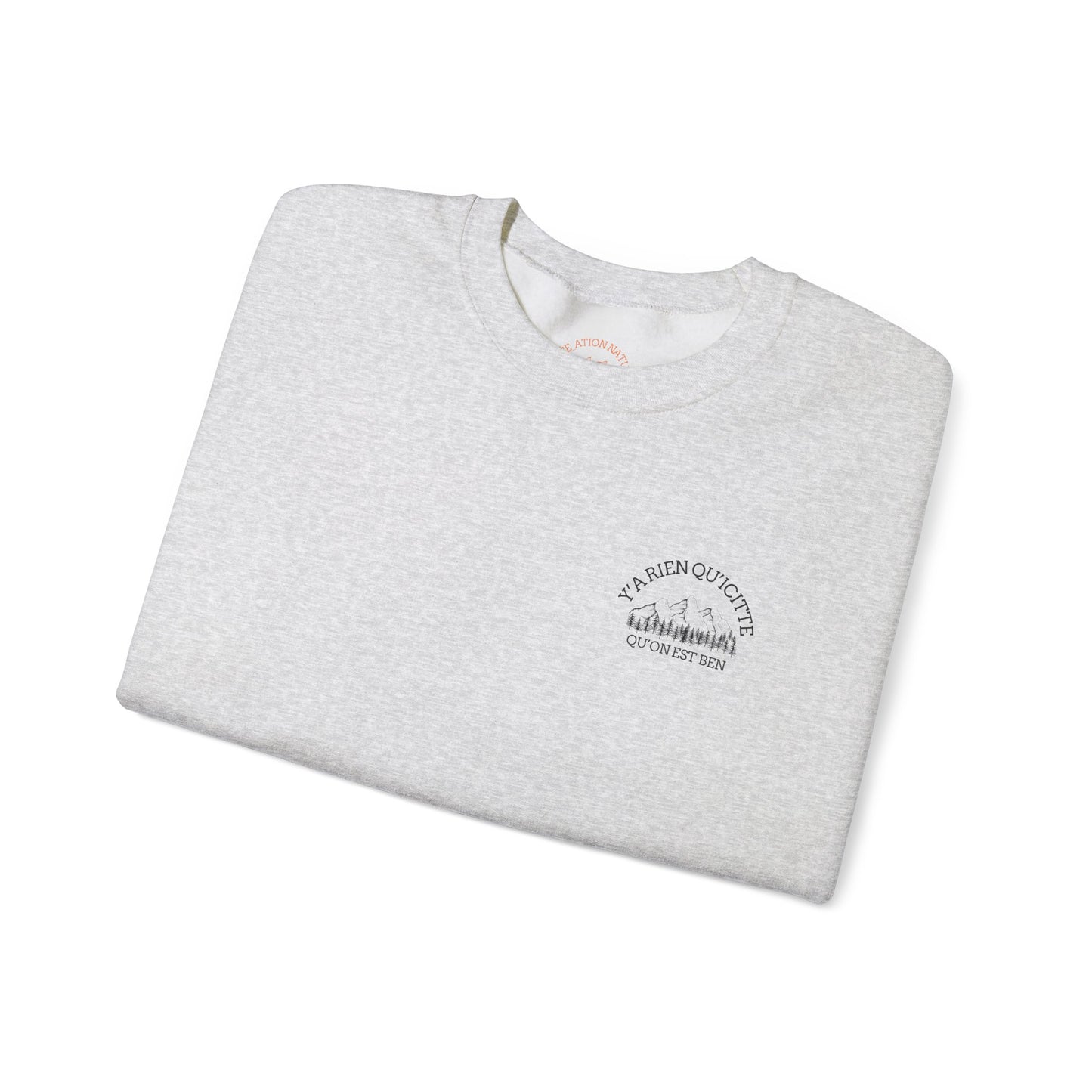 sweat-shirt à col rond confortable - Perfect for Casual Outings & Holidays Cree_Ation Nature DC
