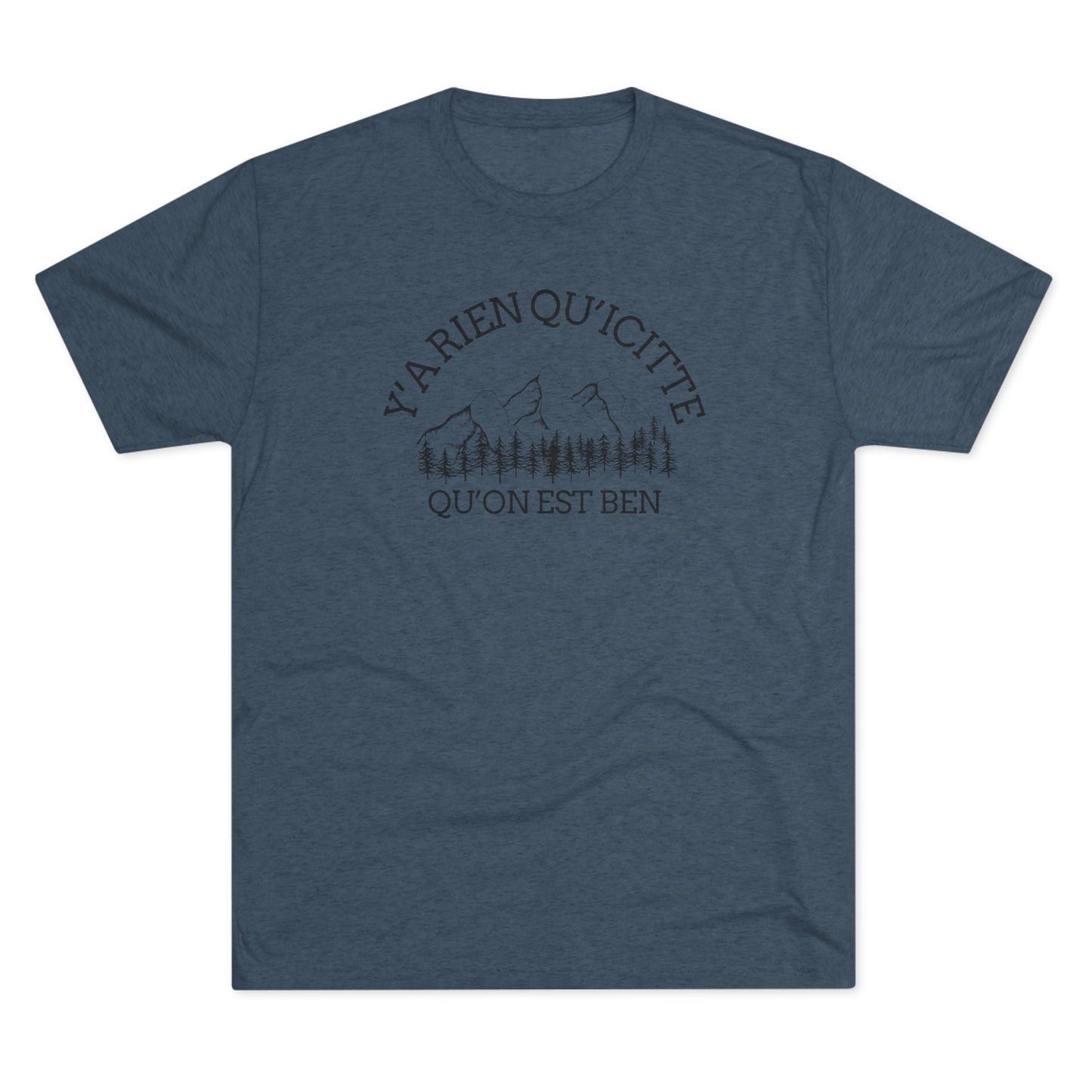 Unisex Tri-Blend Crew Tee - Nature Quote Graphic T-Shirt for Outdoor Enthusiasts - Crée_ation Nature DC