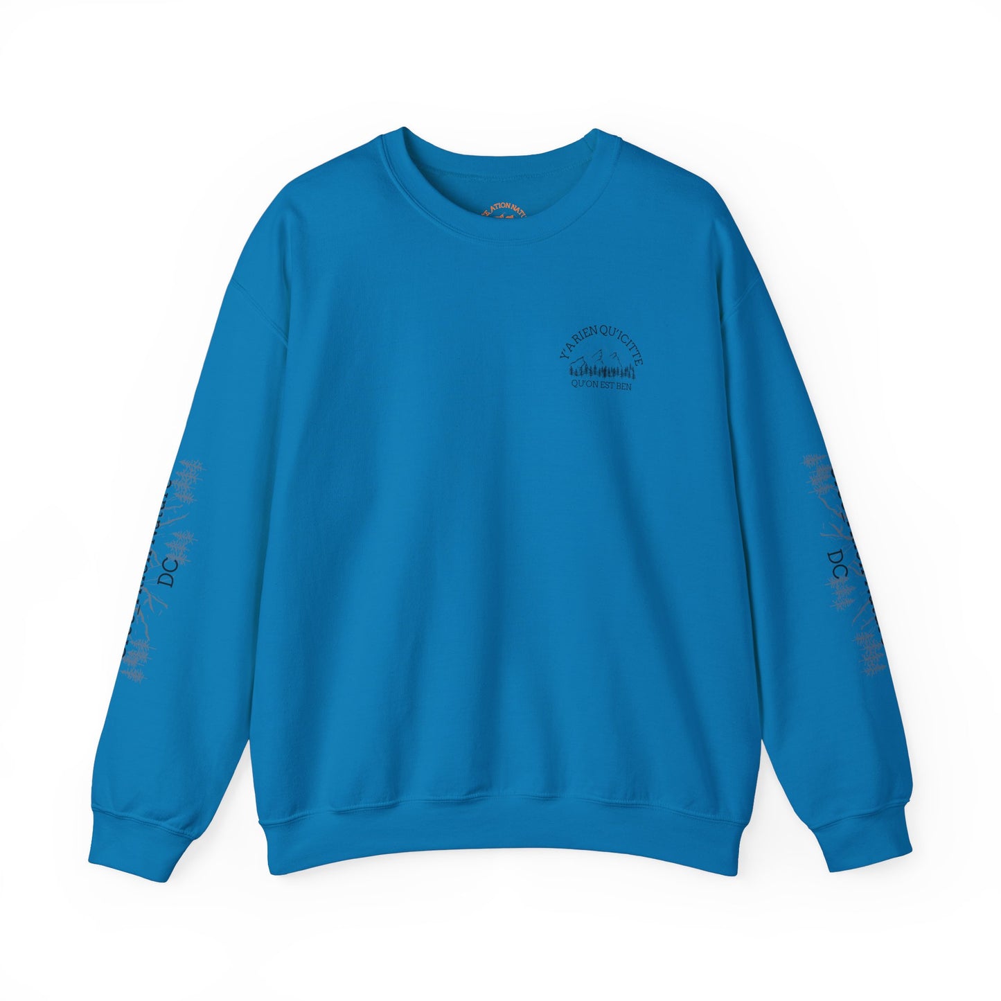sweat-shirt à col rond confortable - Perfect for Casual Outings & Holidays Cree_Ation Nature DC