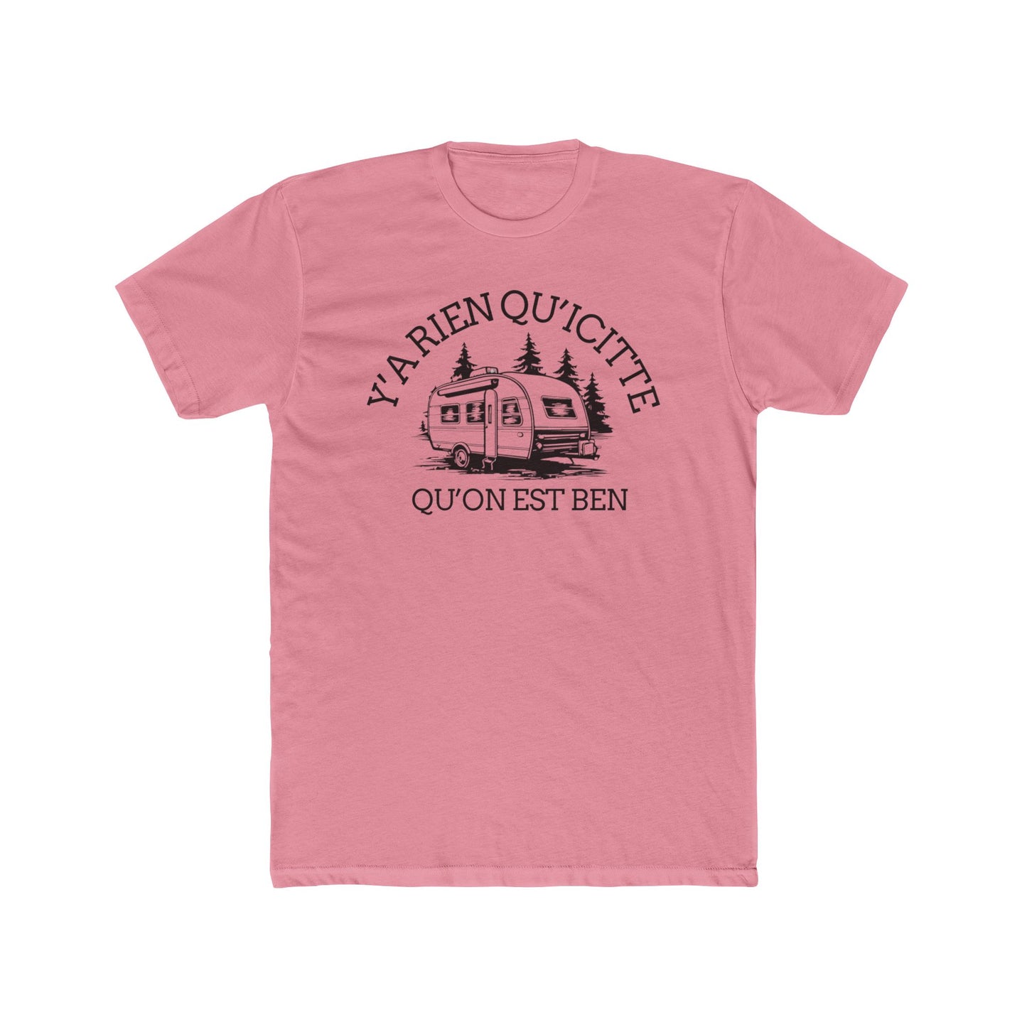 Unisex Cotton Crew Tee - Vintage RV Adventure T-Shirt -Crée_ation Nature DC