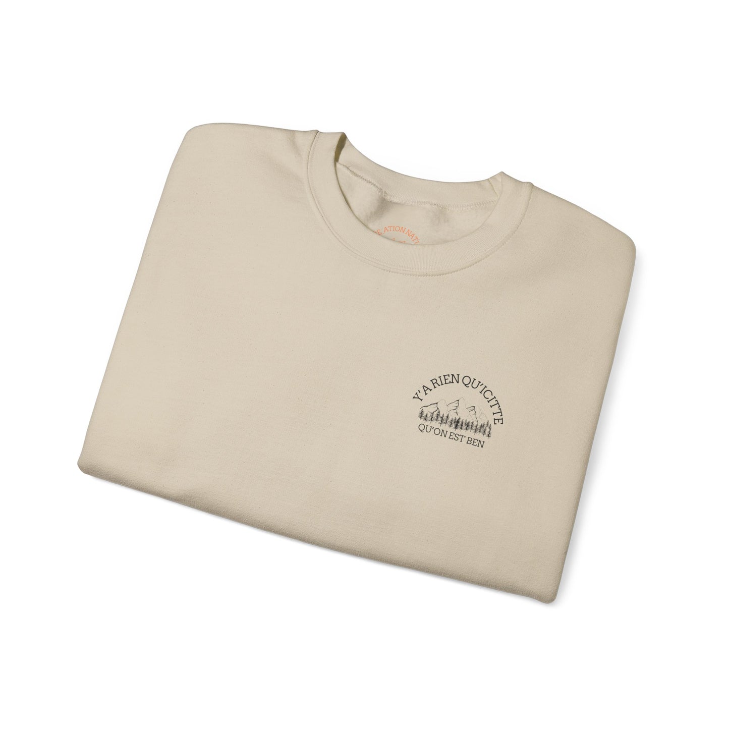 sweat-shirt à col rond confortable - Perfect for Casual Outings & Holidays Cree_Ation Nature DC