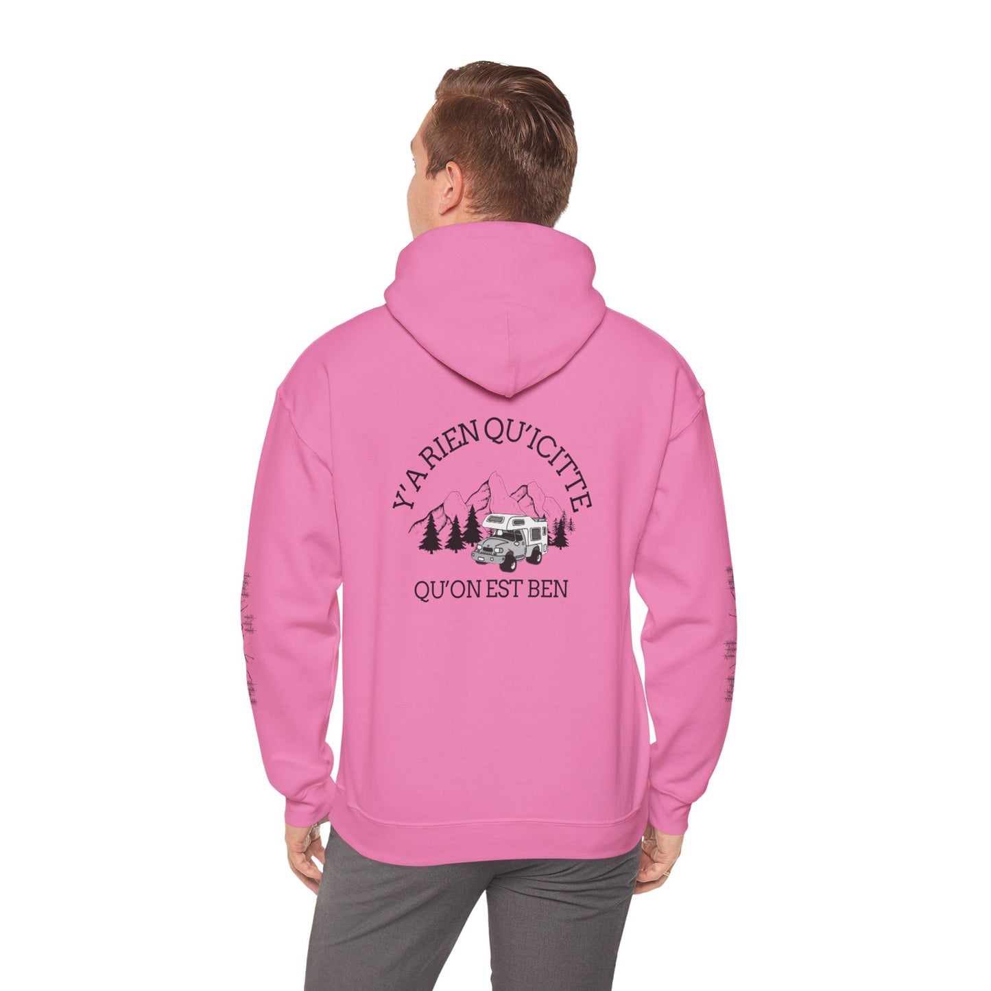 Sweats a capuche Unisex Heavy Blend™ Hooded Sweatshirt - Cozy Adventure Vibes - Perfect for Outdoor Lovers-Crée_ation Nature DC