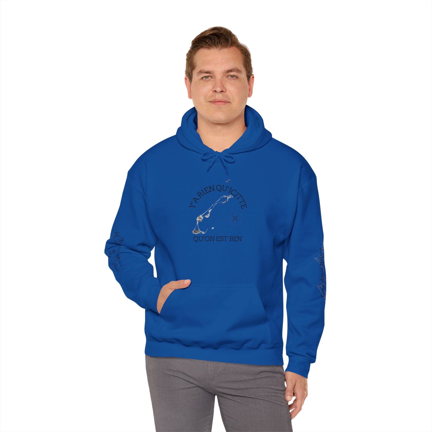 sweats a capuche -Inspirational Quote Unisex Hoodie - Cozy Heavy Blend Sweatshirt - Crée_ation Nature DC