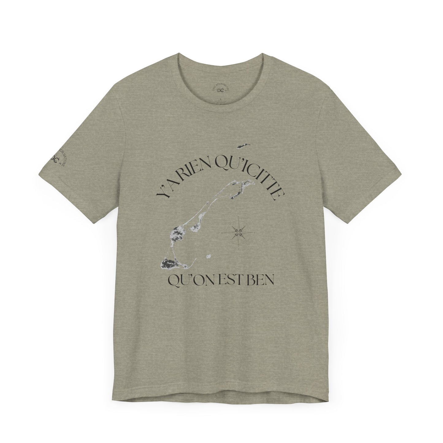 Unisex Jersey Short Sleeve Tee Crée_ation Nature DC