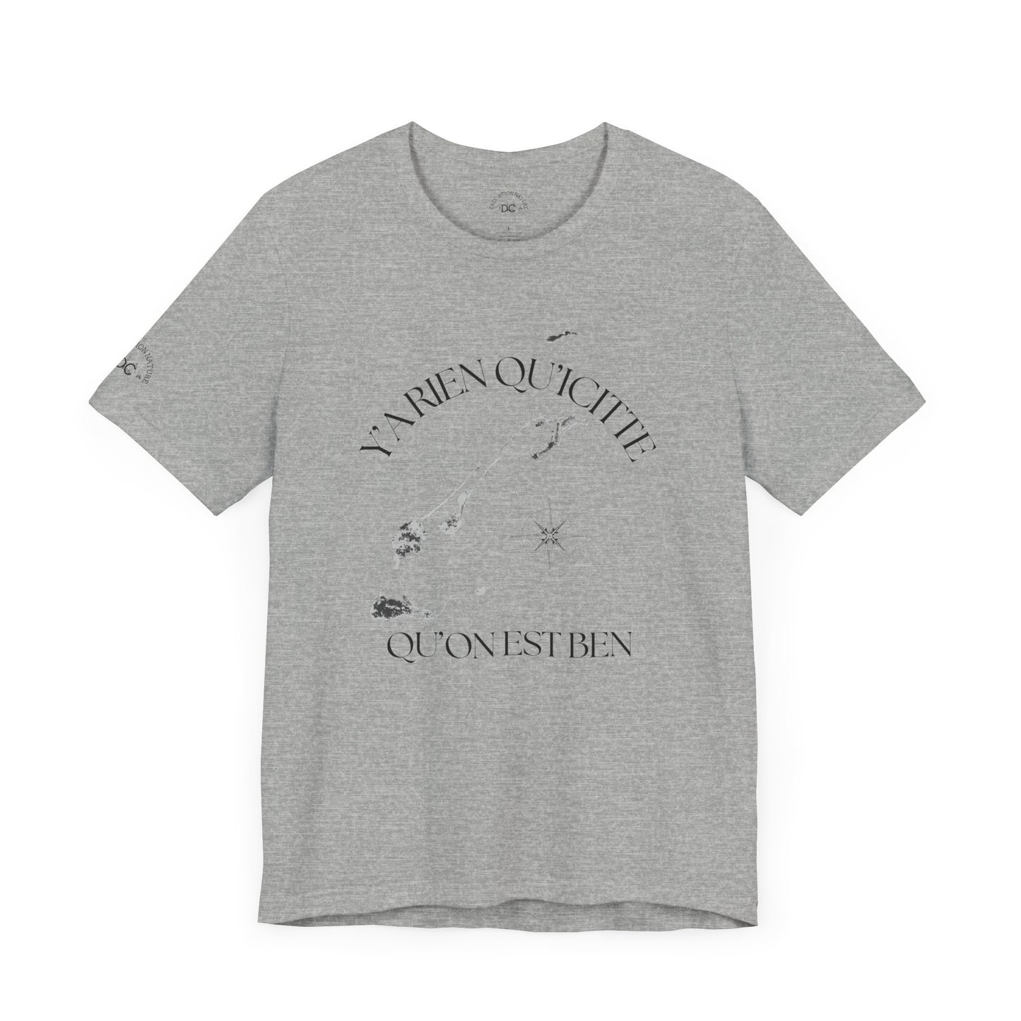 Unisex Jersey Short Sleeve Tee Crée_ation Nature DC