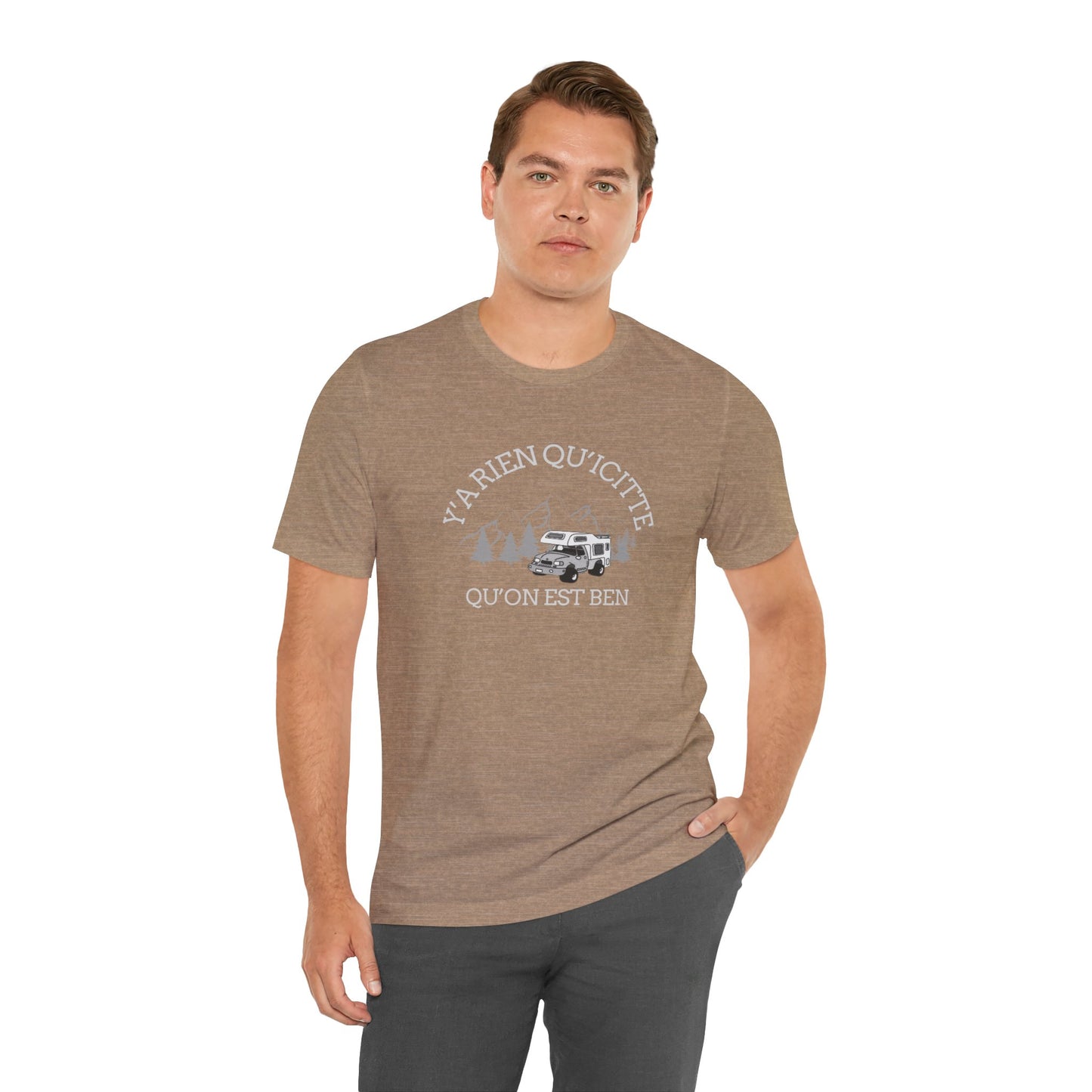 Adventure Ready Unisex Tee - 'Ya Rien Qu'Il Citte' Graphic-Crée_ation Nature DC