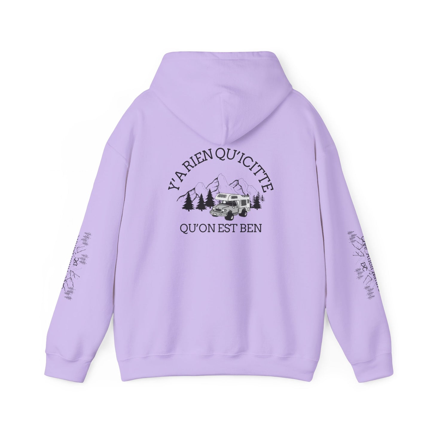 Sweats a capuche Unisex Heavy Blend™ Hooded Sweatshirt - Cozy Adventure Vibes - Perfect for Outdoor Lovers-Crée_ation Nature DC