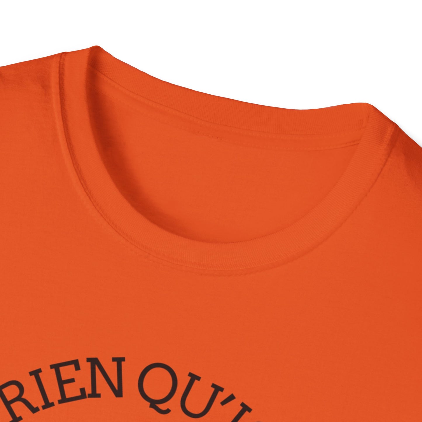 Nature-Inspired Unisex Softstyle T-Shirt - "Ya Rien Qu`Icitte" Design