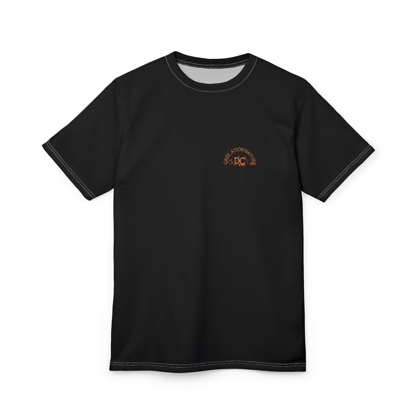 t-shirt unisexe-Creation Nature Unisex Cut & Sew Tee - Eco-Friendly Fashion for Nature Lovers