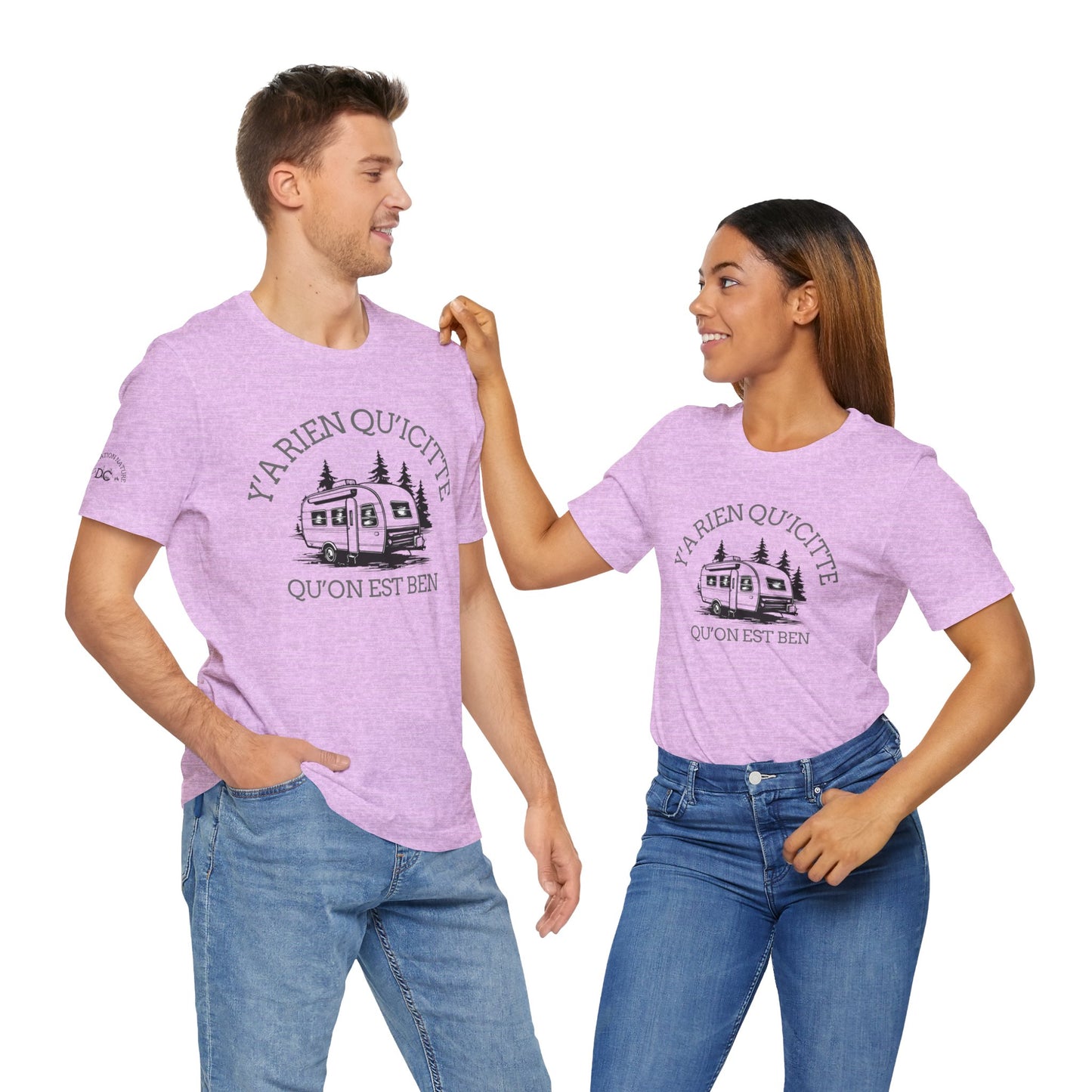 Bohemian RV Adventure Tee - Y'A Rien Qu'citte Qu'on Est Ben - Crée_ation Nature DC