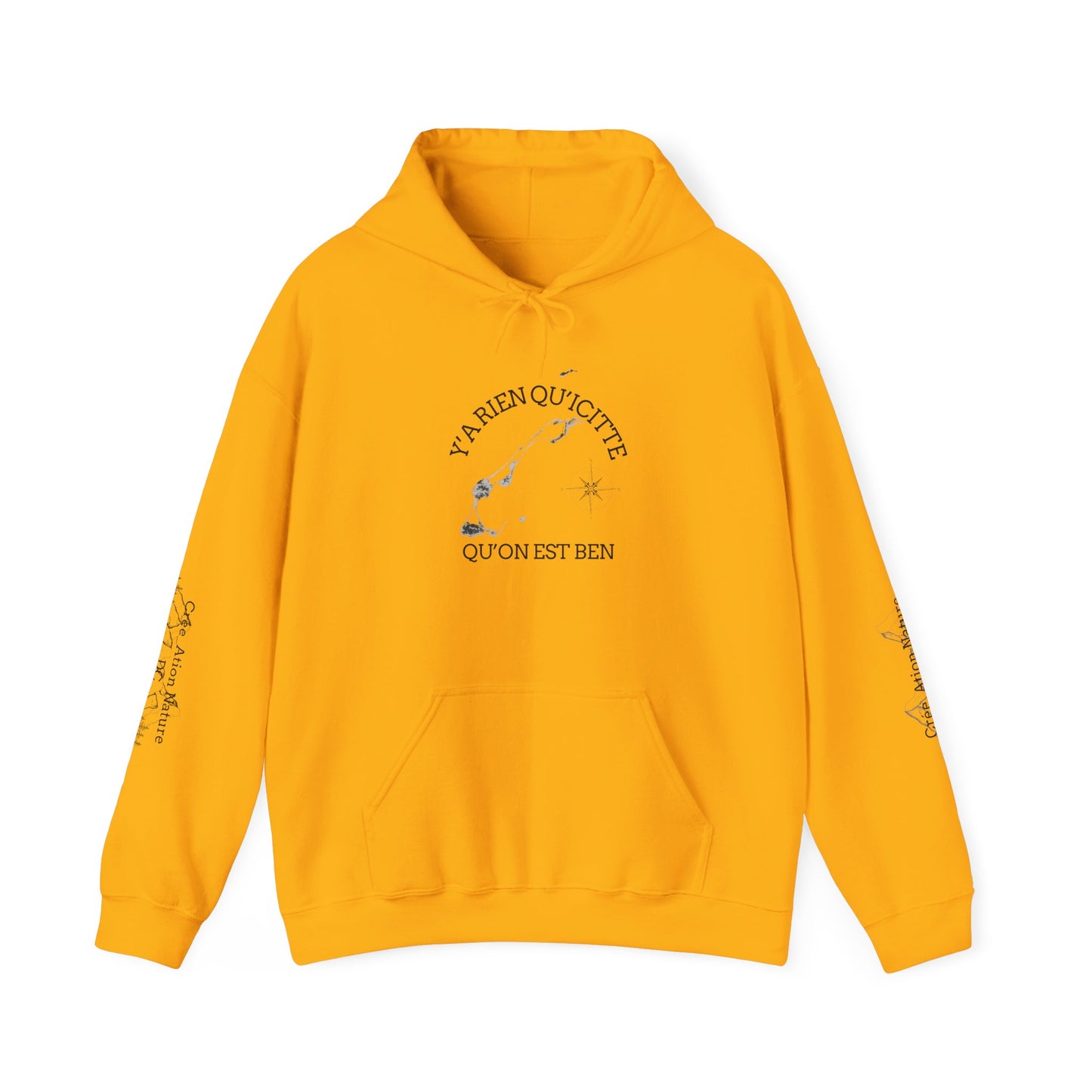 sweats a capuche -Inspirational Quote Unisex Hoodie - Cozy Heavy Blend Sweatshirt - Crée_ation Nature DC