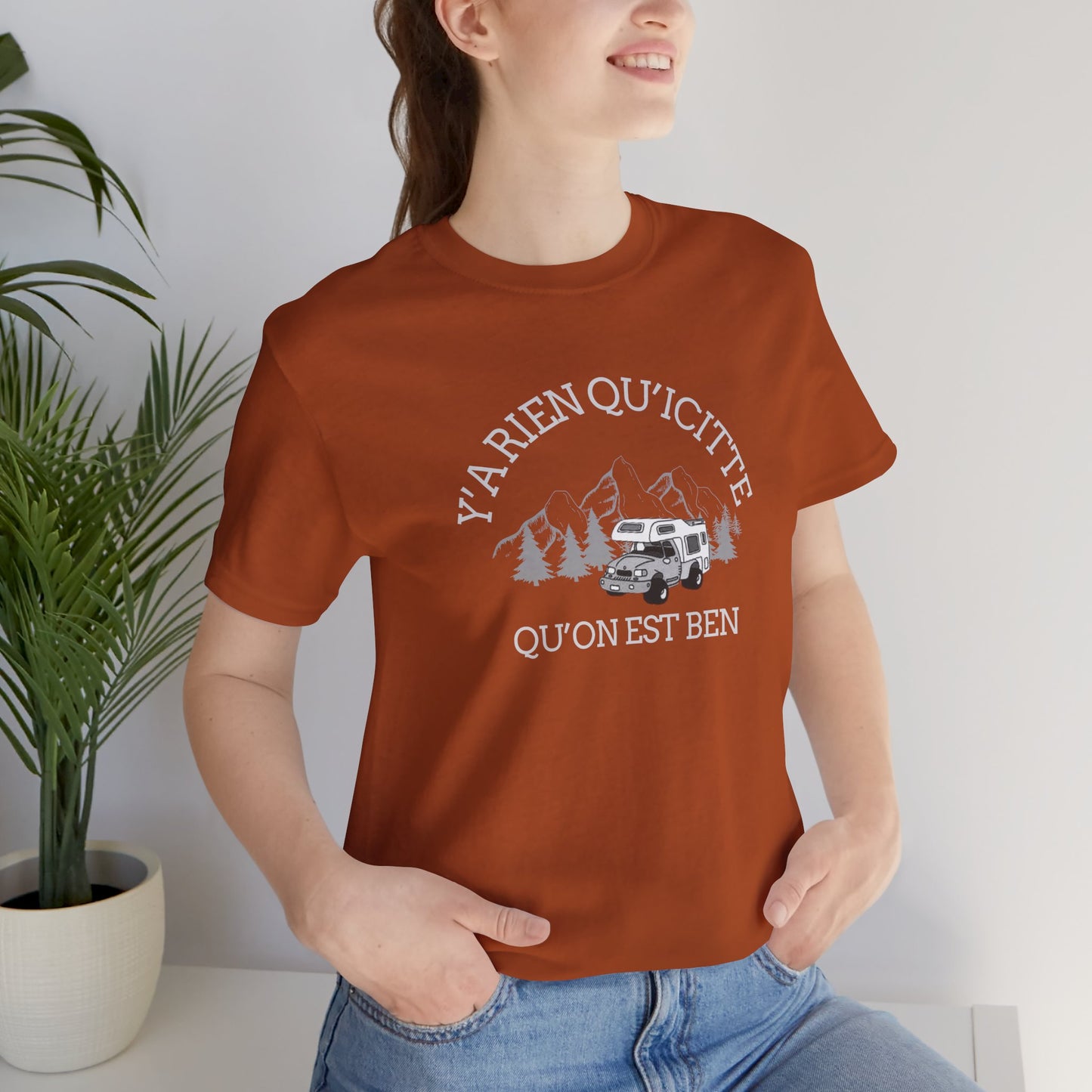 Adventure Ready Unisex Tee - 'Ya Rien Qu'Il Citte' Graphic-Crée_ation Nature DC