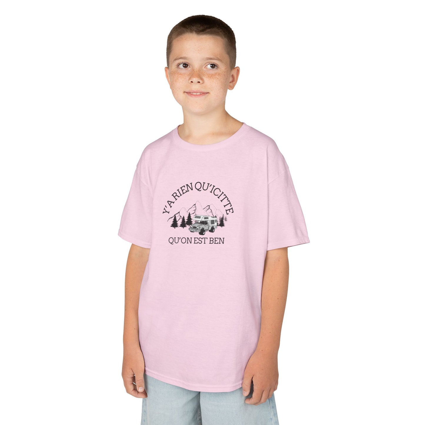 t-shirt en coton™ épais pour enfants- Adventure Awaits Kids Tee - Crée_Ation Nature DC