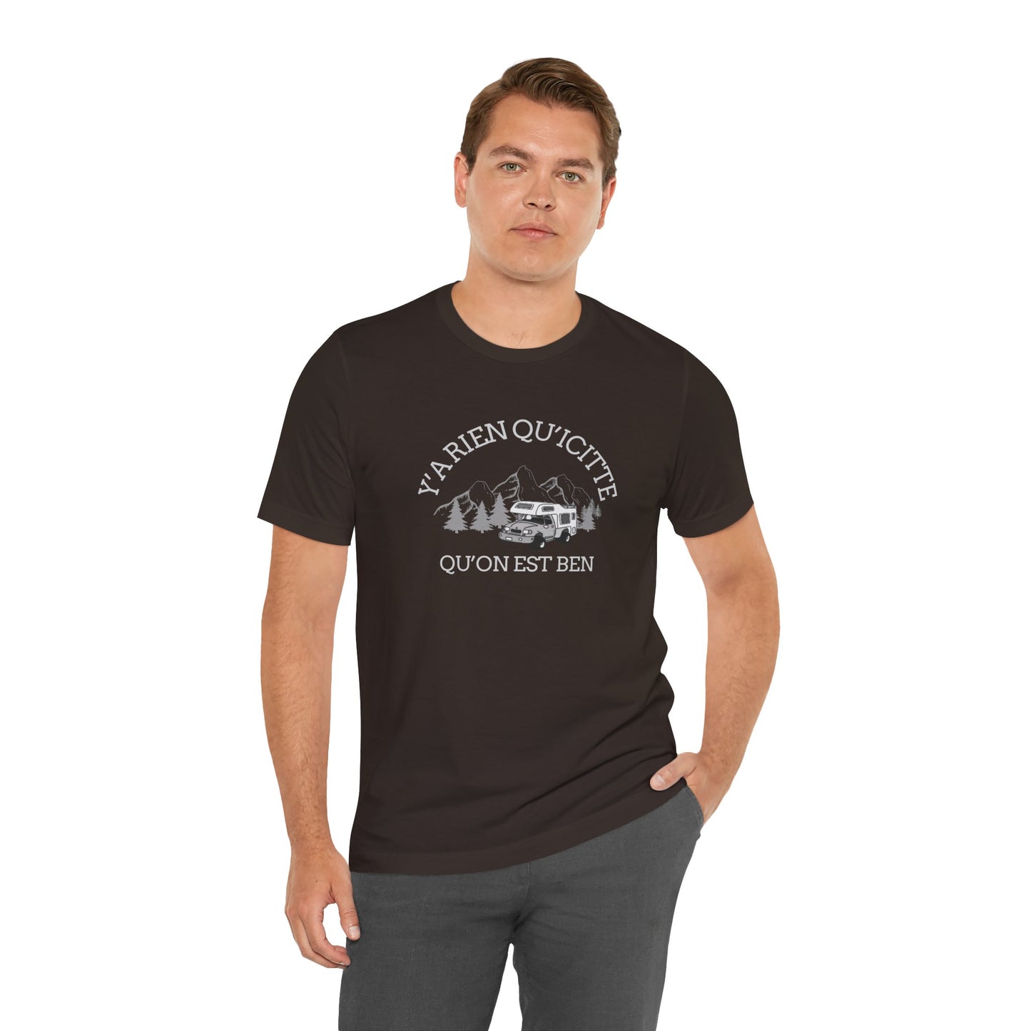 Adventure Ready Unisex Tee - 'Ya Rien Qu'Il Citte' Graphic-Crée_ation Nature DC