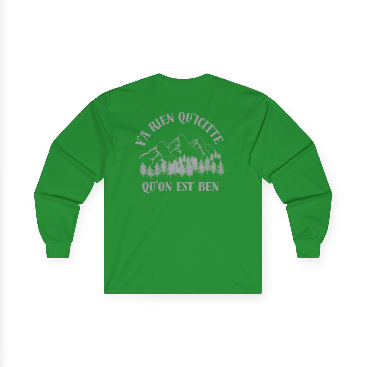 Inspirational Nature Long Sleeve Tee - Unisex Ultra Cotton Shirt for Outdoor Lovers