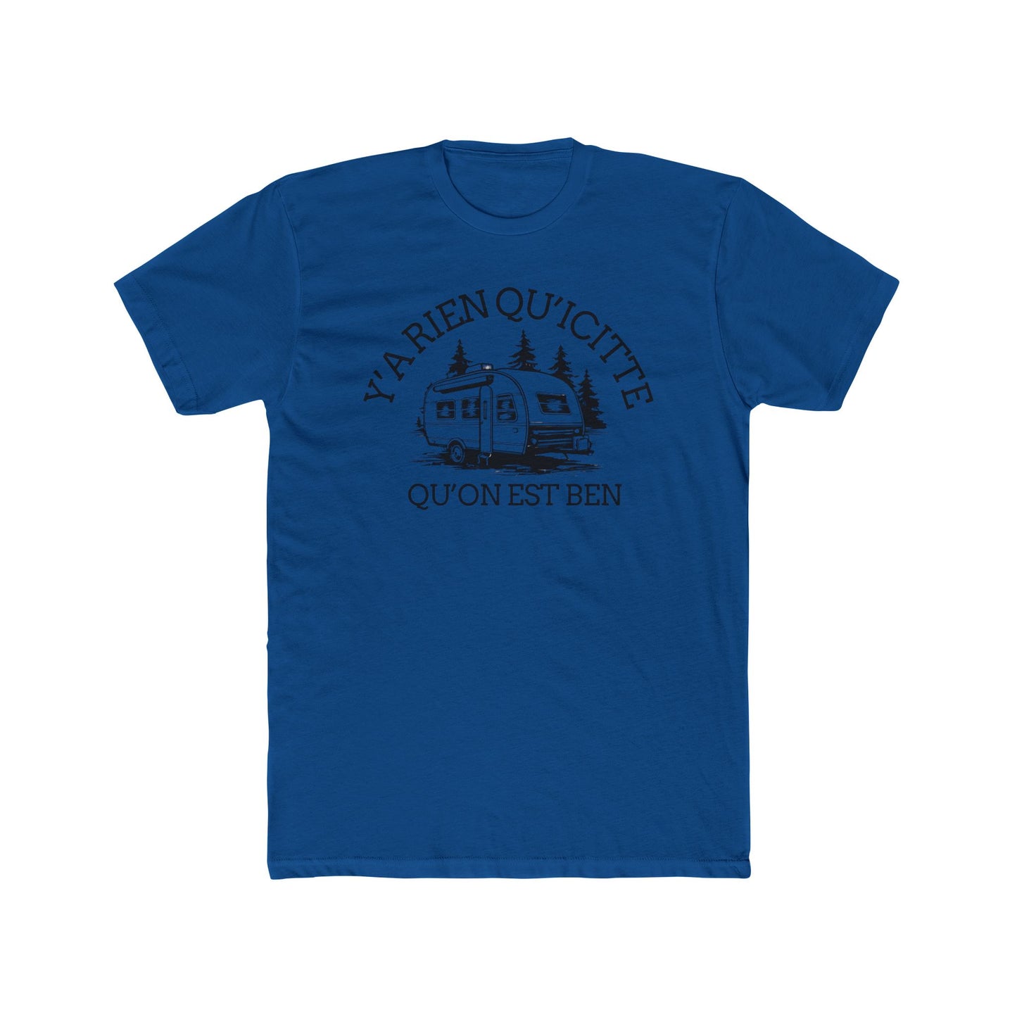 Unisex Cotton Crew Tee - Vintage RV Adventure T-Shirt -Crée_ation Nature DC