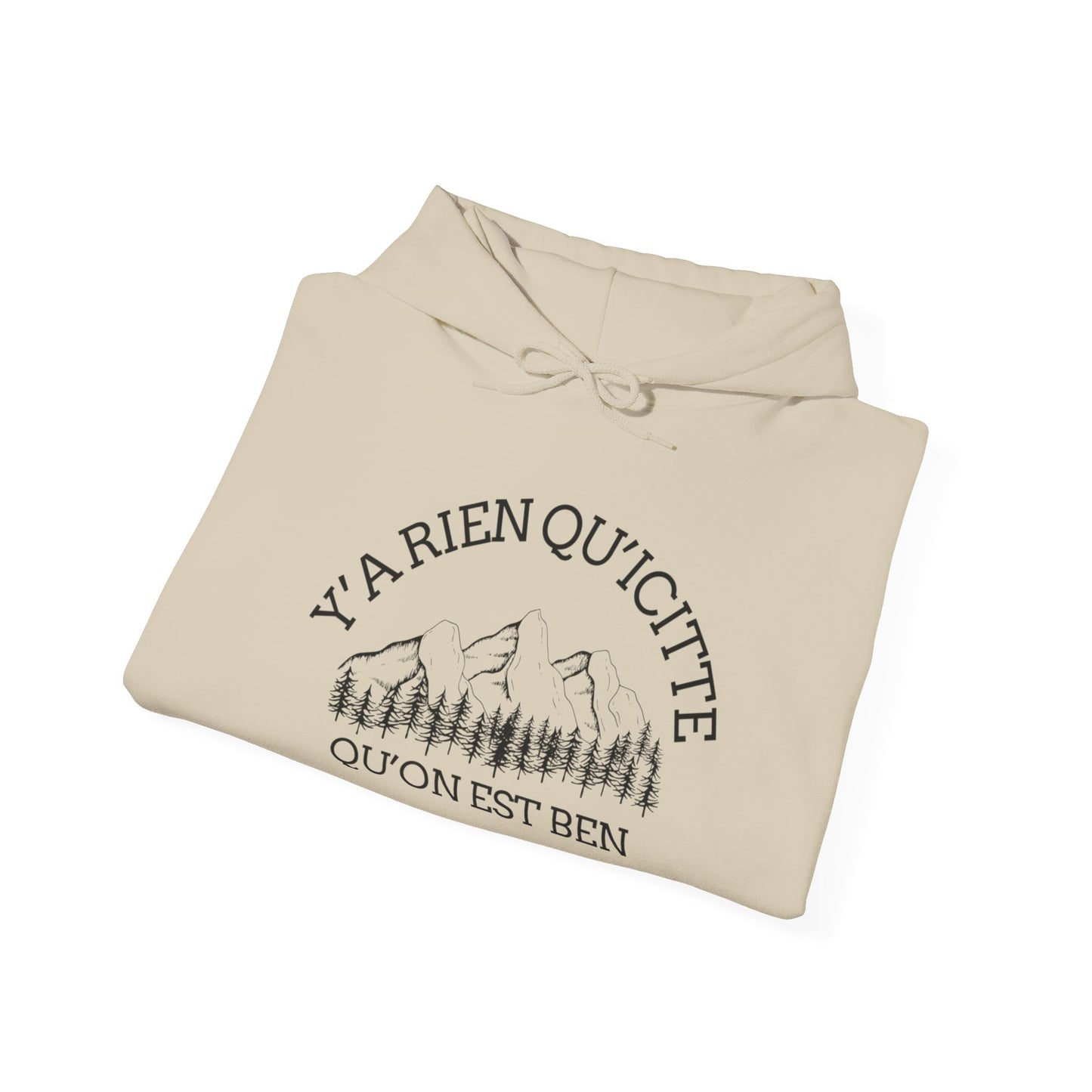 Sweats a capuche Cozy Unisex Hooded Sweatshirt with Nature-Inspired Design-Cree_ation Nature DC