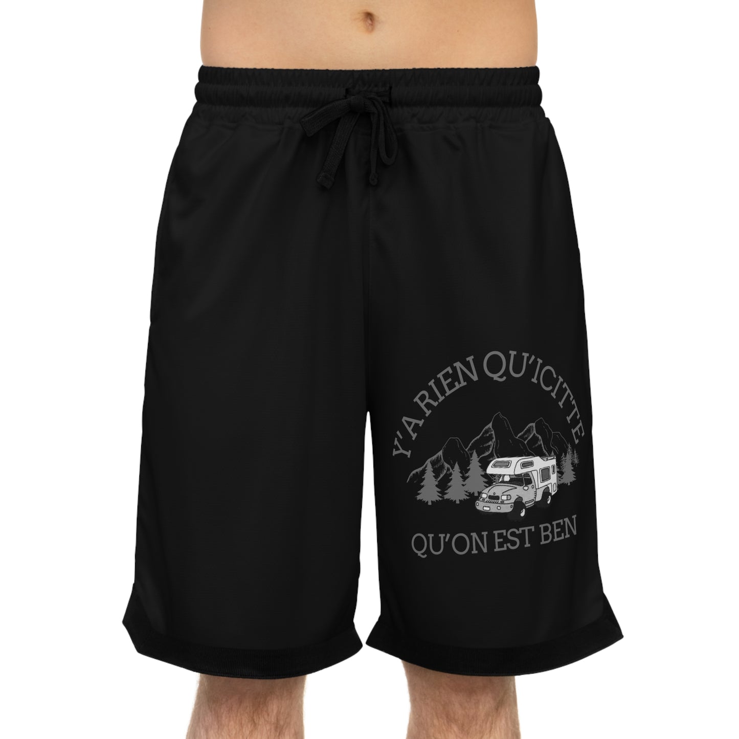 short de basket-ball - Men's Basketball Rib Shorts - Crée_Ation Nature DC