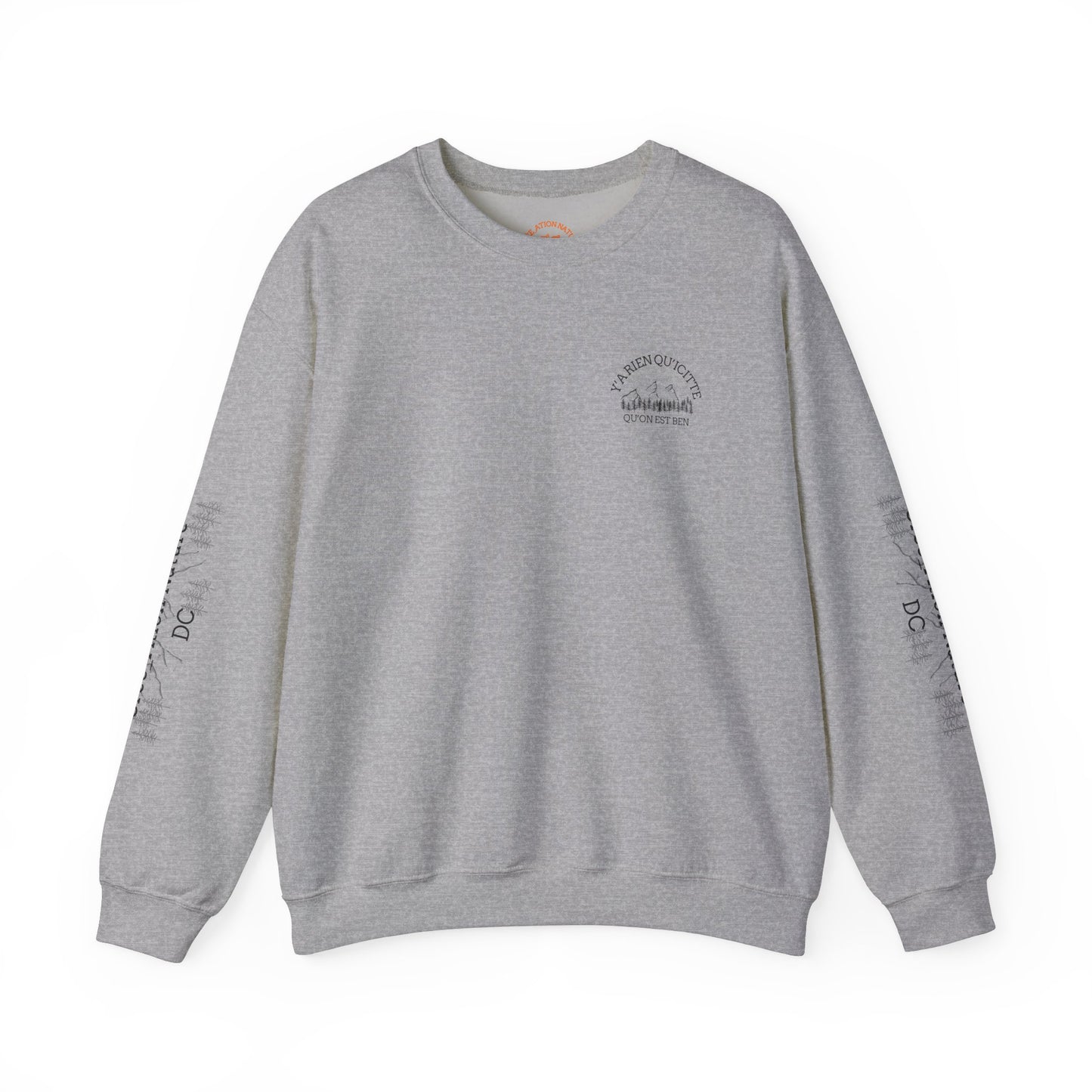 sweat-shirt à col rond confortable - Perfect for Casual Outings & Holidays Cree_Ation Nature DC