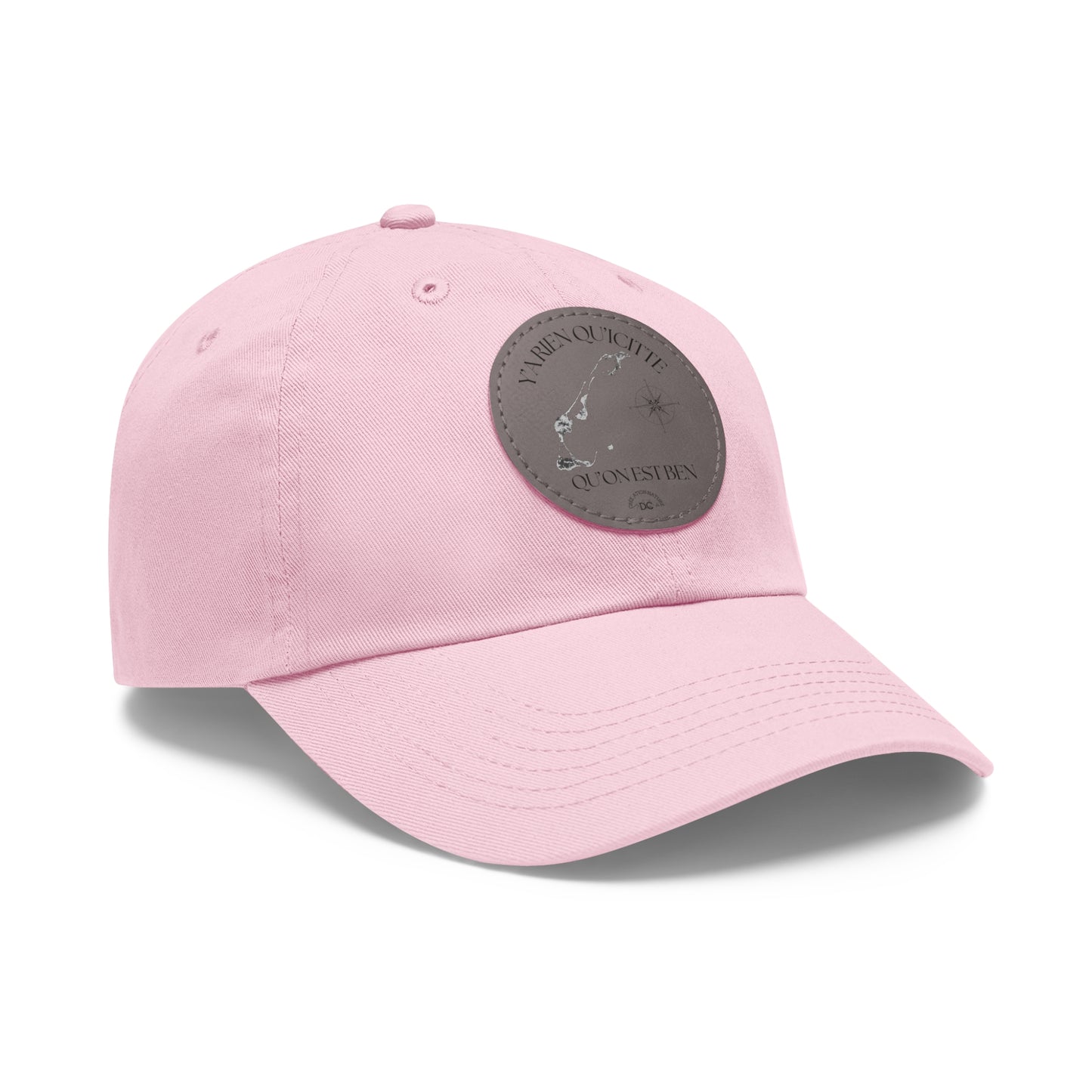 Adventure Dad Hat with Leather Patch - Perfect for Outdoor Enthusiasts - Crée_ation Nature DC