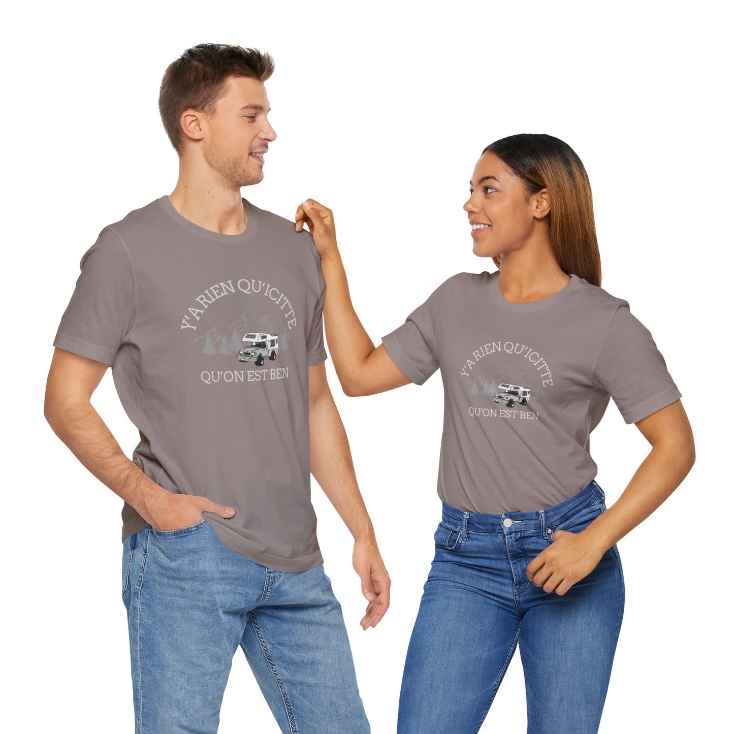 Adventure Ready Unisex Tee - 'Ya Rien Qu'Il Citte' Graphic-Crée_ation Nature DC