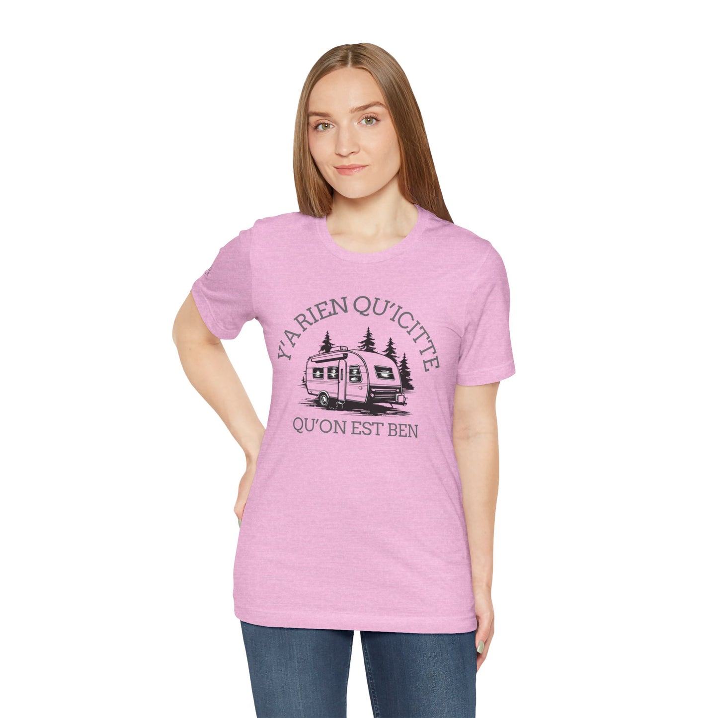 Bohemian RV Adventure Tee - Y'A Rien Qu'citte Qu'on Est Ben - Crée_ation Nature DC