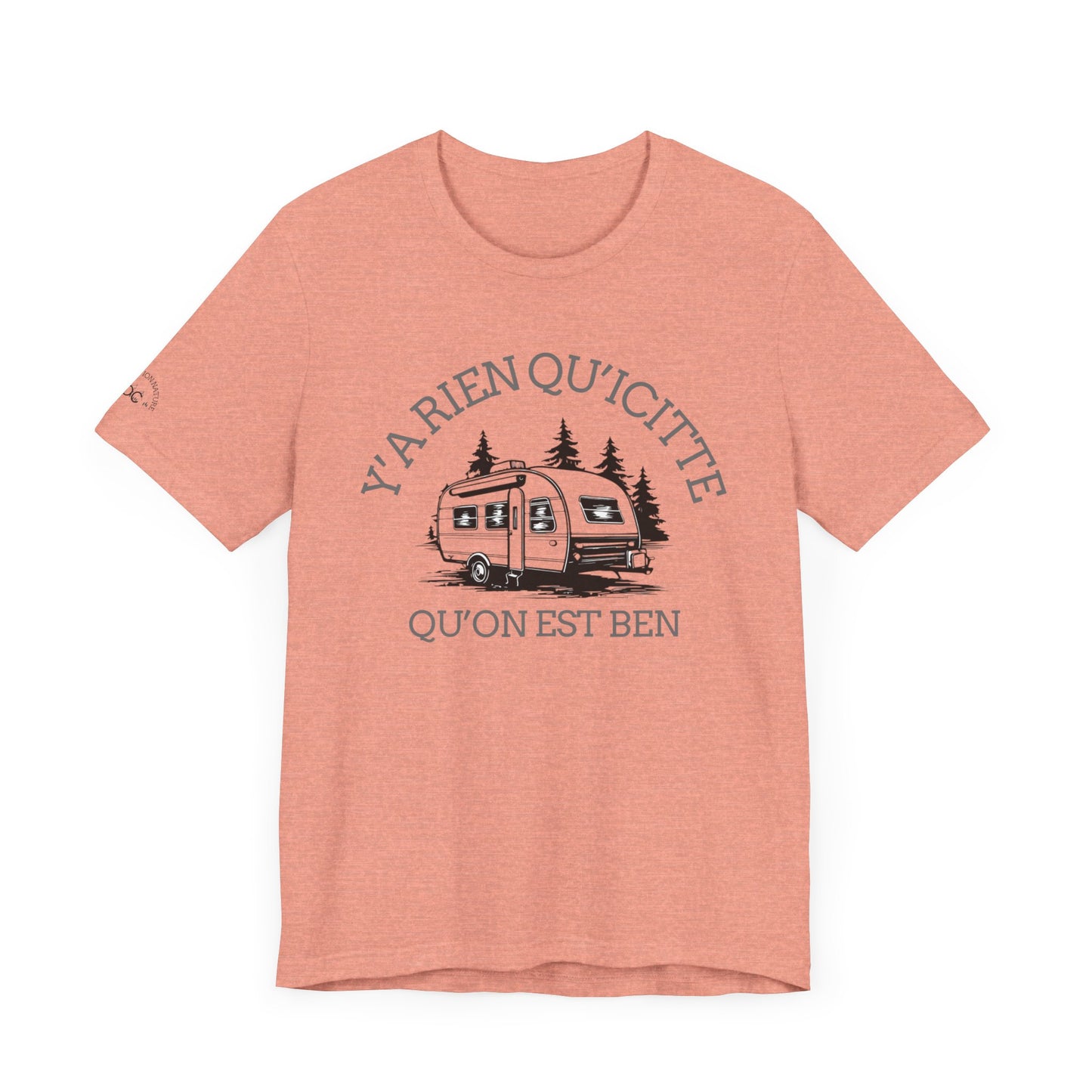 Bohemian RV Adventure Tee - Y'A Rien Qu'citte Qu'on Est Ben - Crée_ation Nature DC