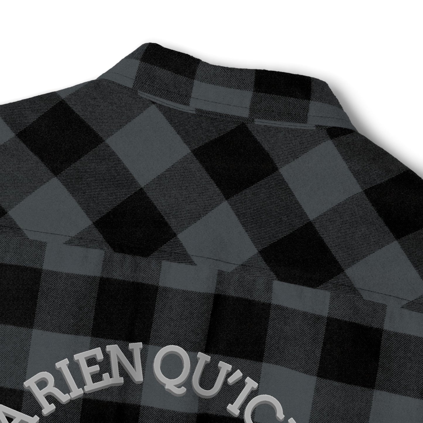 Adventure Ready Unisex Flannel Shirt with Outdoor Print-Crée_ation Nature DC