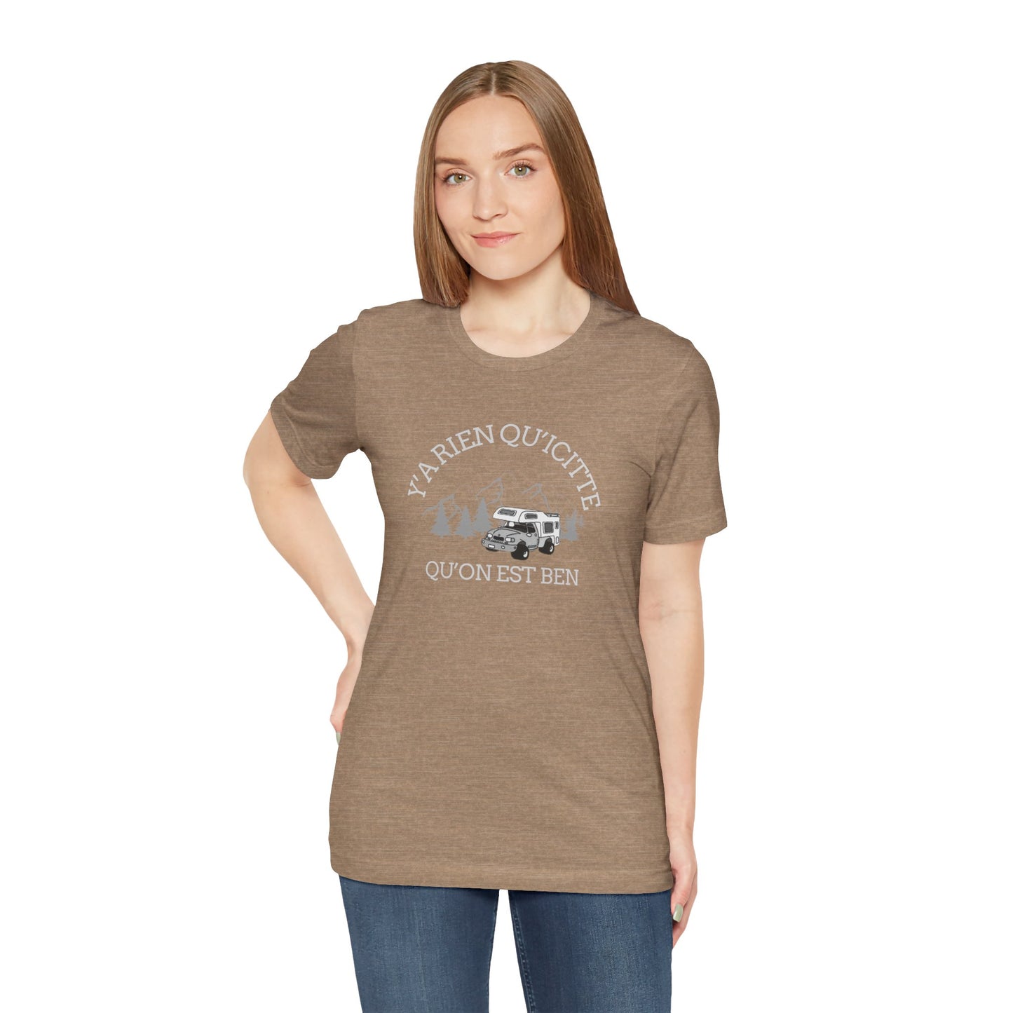 Adventure Ready Unisex Tee - 'Ya Rien Qu'Il Citte' Graphic-Crée_ation Nature DC