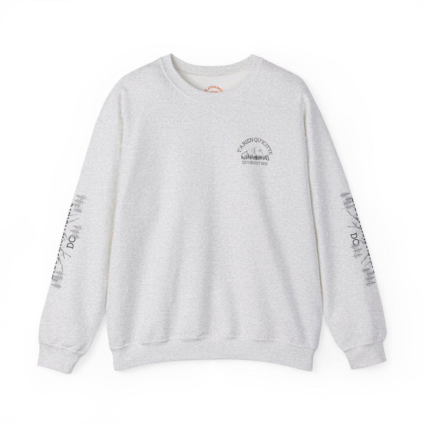 sweat-shirt à col rond confortable - Perfect for Casual Outings & Holidays Cree_Ation Nature DC