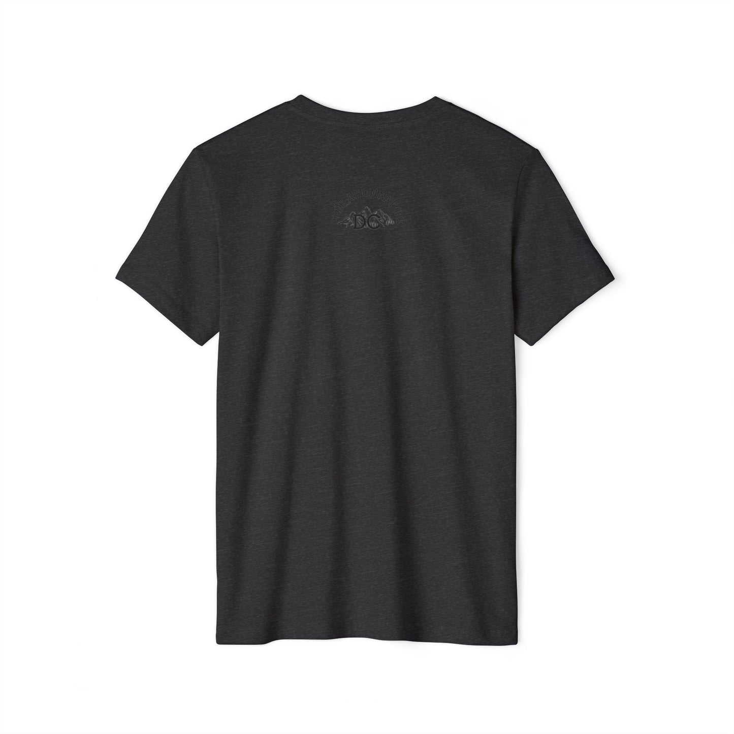 Organic Cotton Adventure T-Shirt - 'Ya Rien Qu'citte Qu'on Est Ben' - Eco-Friendly Outdoor Tee - Crée_ation Nature DC