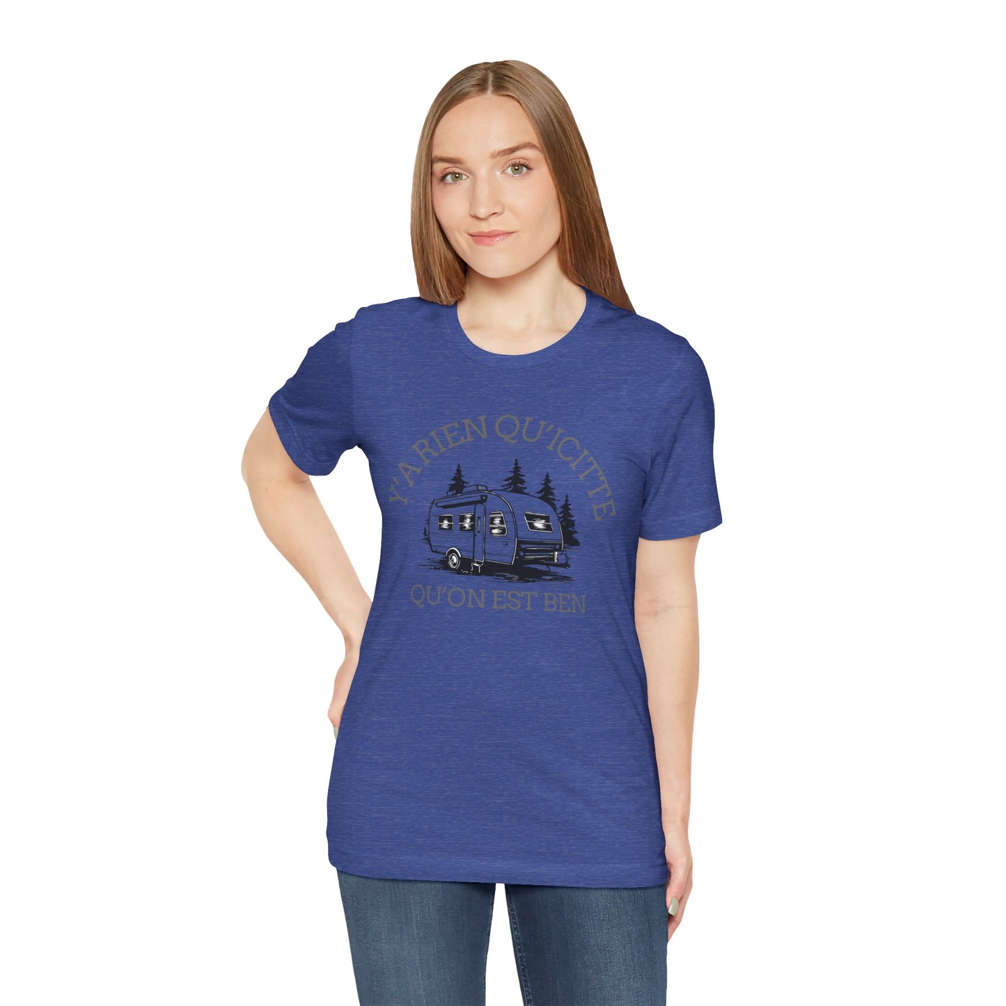 Bohemian RV Adventure Tee - Y'A Rien Qu'citte Qu'on Est Ben - Crée_ation Nature DC