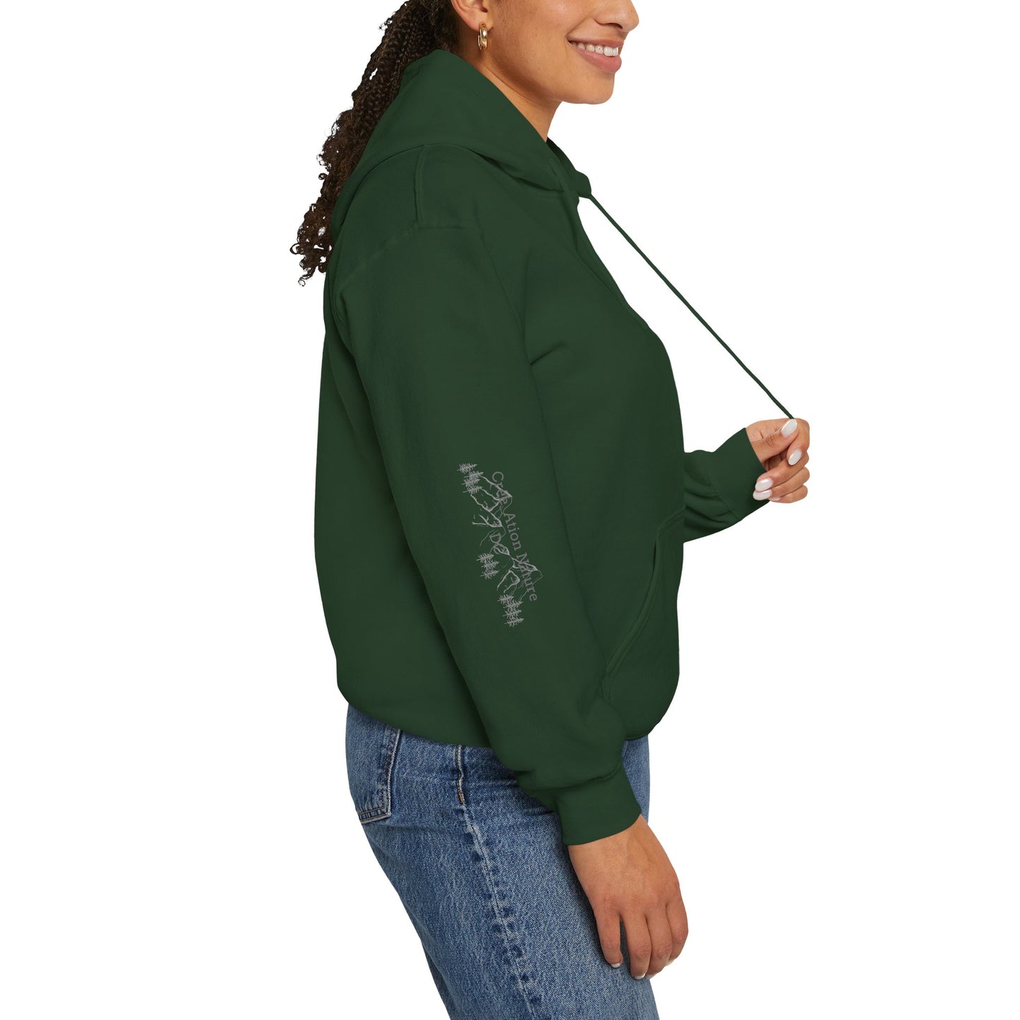 Sweats à capuche Unisex Heavy Blend™ Hooded Sweatshirt - Cozy Adventure Vibes with Motivational Quote-Crée_ation Nature DC