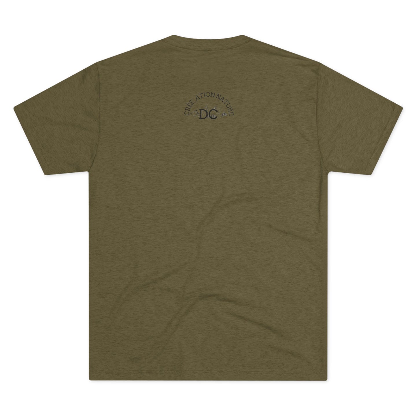 Unisex Tri-Blend Crew Tee - Nature Quote Graphic T-Shirt for Outdoor Enthusiasts - Crée_ation Nature DC