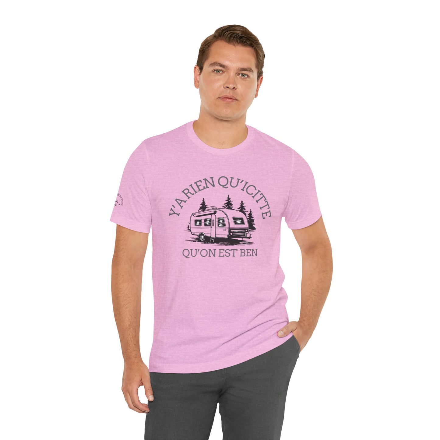 Bohemian RV Adventure Tee - Y'A Rien Qu'citte Qu'on Est Ben - Crée_ation Nature DC