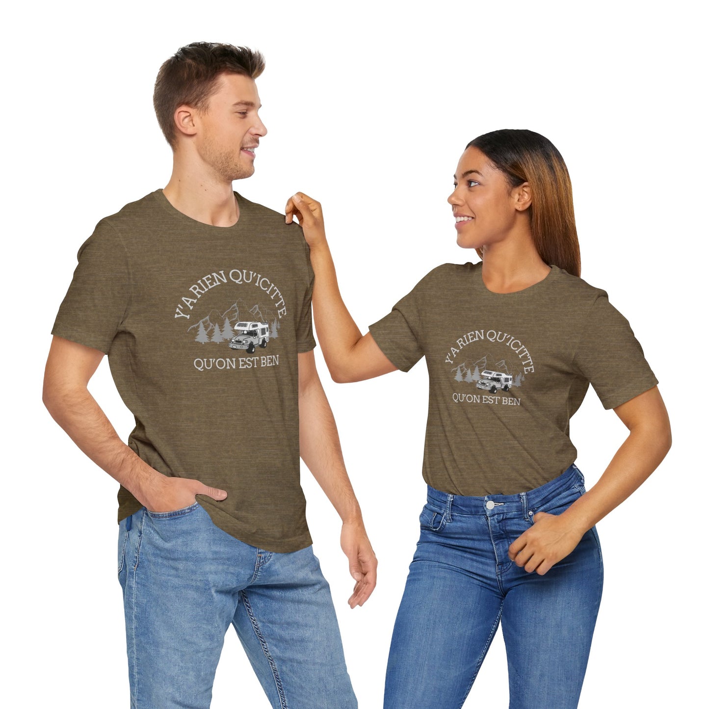 Adventure Ready Unisex Tee - 'Ya Rien Qu'Il Citte' Graphic-Crée_ation Nature DC