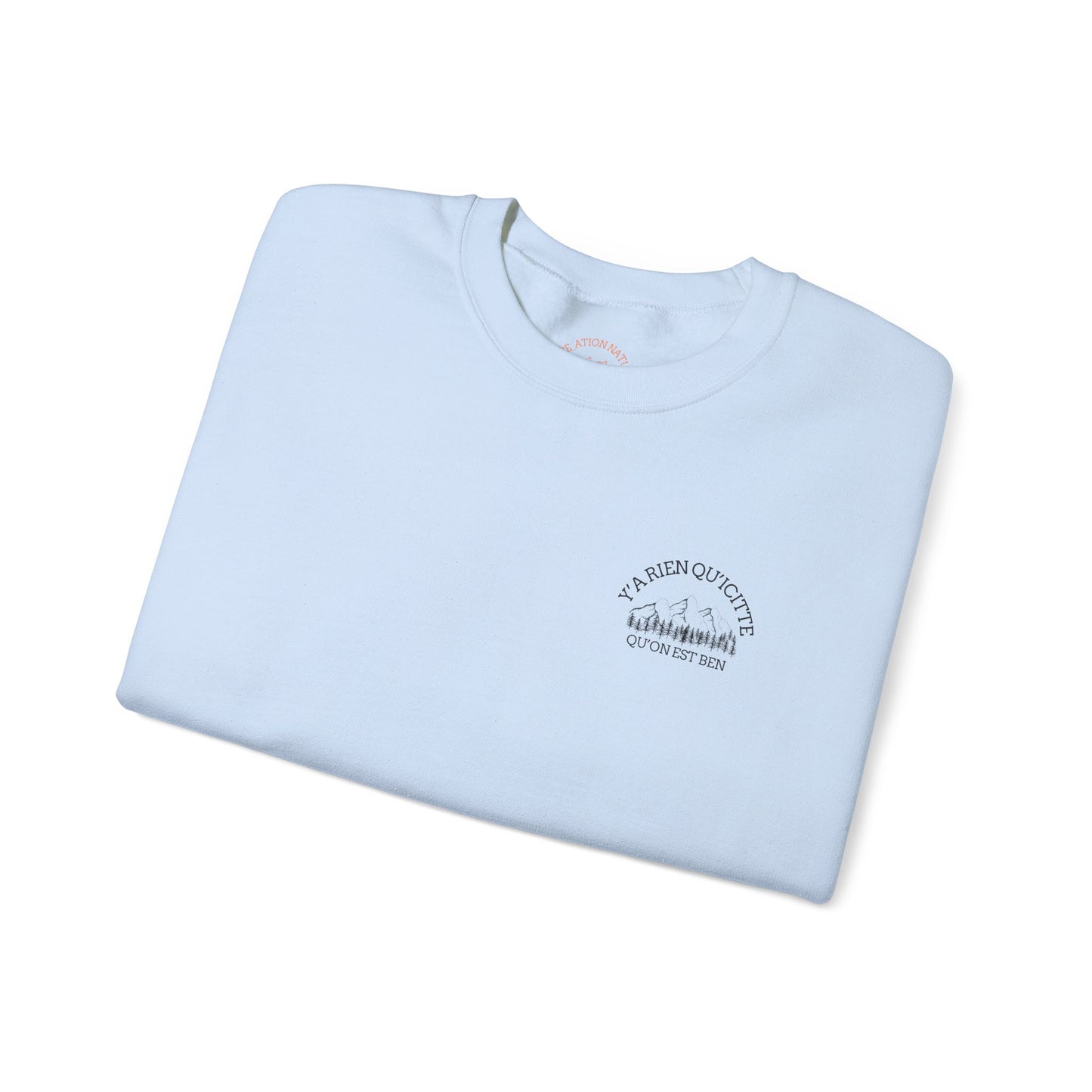 sweat-shirt à col rond confortable - Perfect for Casual Outings & Holidays Cree_Ation Nature DC