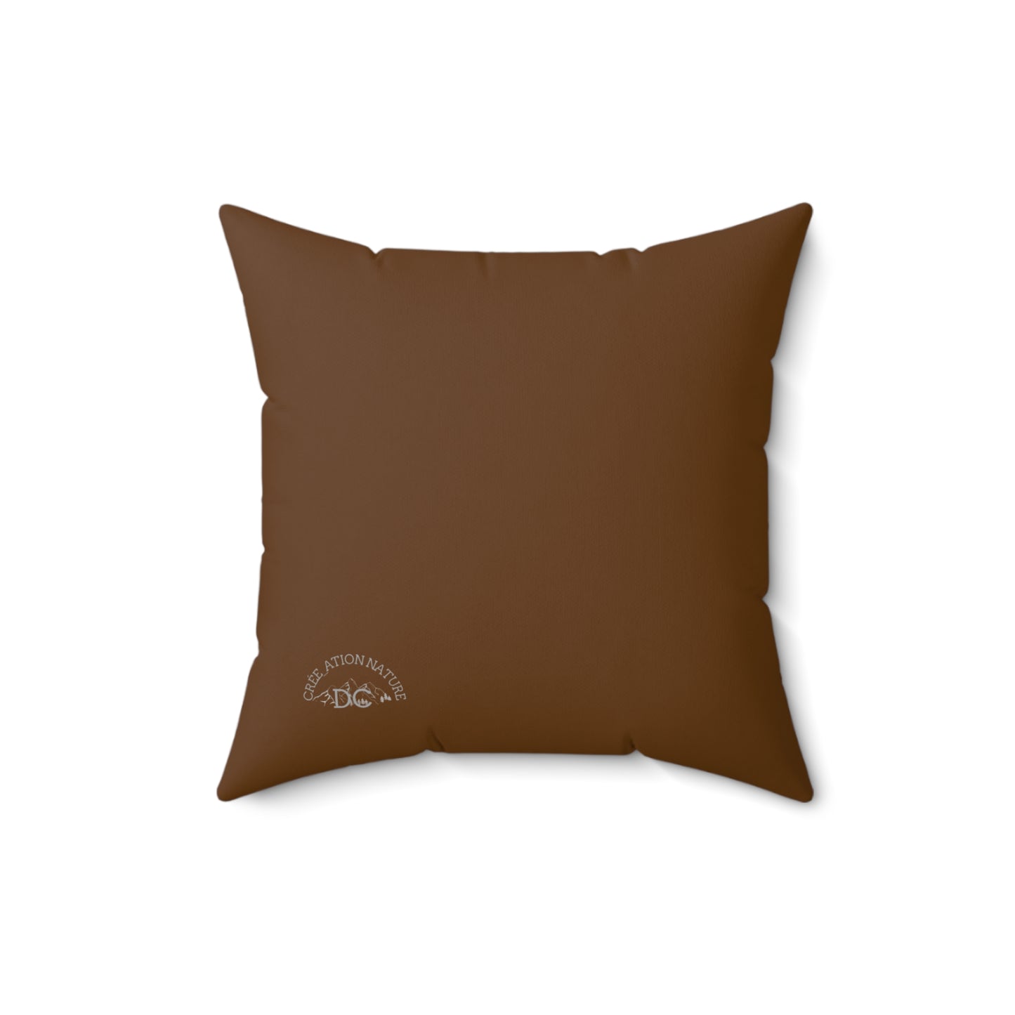 coussin montagne -Cozy Mountain Escape Pillow - Y'arien Qu'citte Qu'on Est Ben - Crée_ation Nature DC