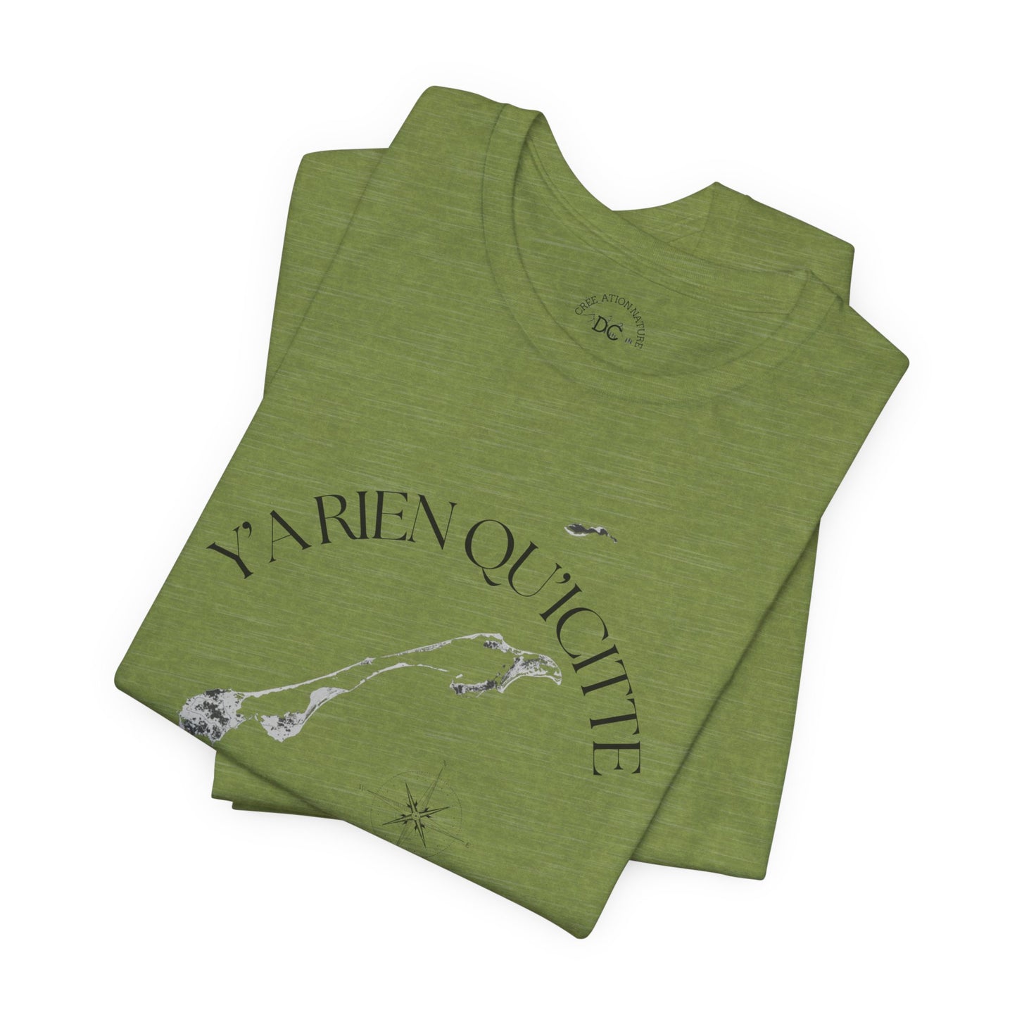 Unisex Jersey Short Sleeve Tee Crée_ation Nature DC