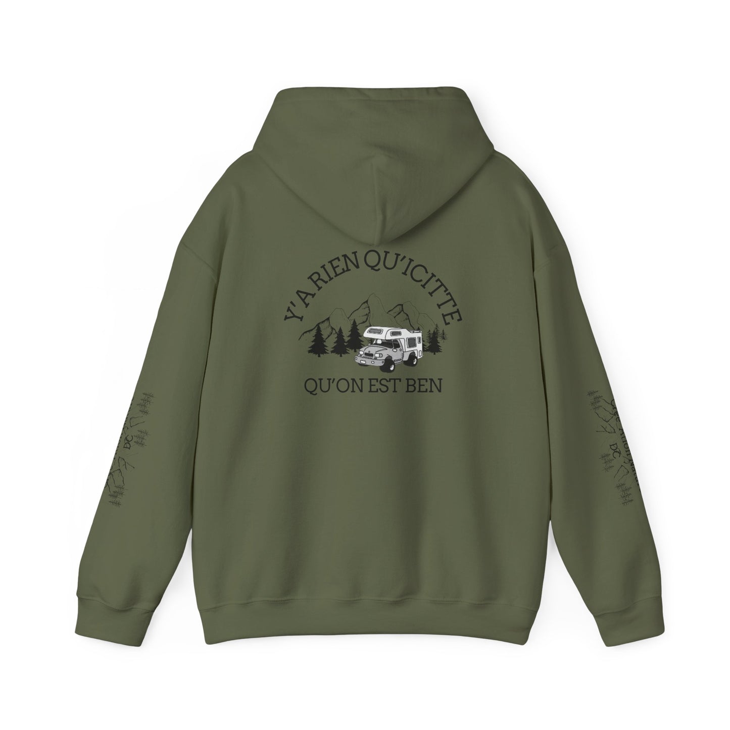 Sweats a capuche Unisex Heavy Blend™ Hooded Sweatshirt - Cozy Adventure Vibes - Perfect for Outdoor Lovers-Crée_ation Nature DC