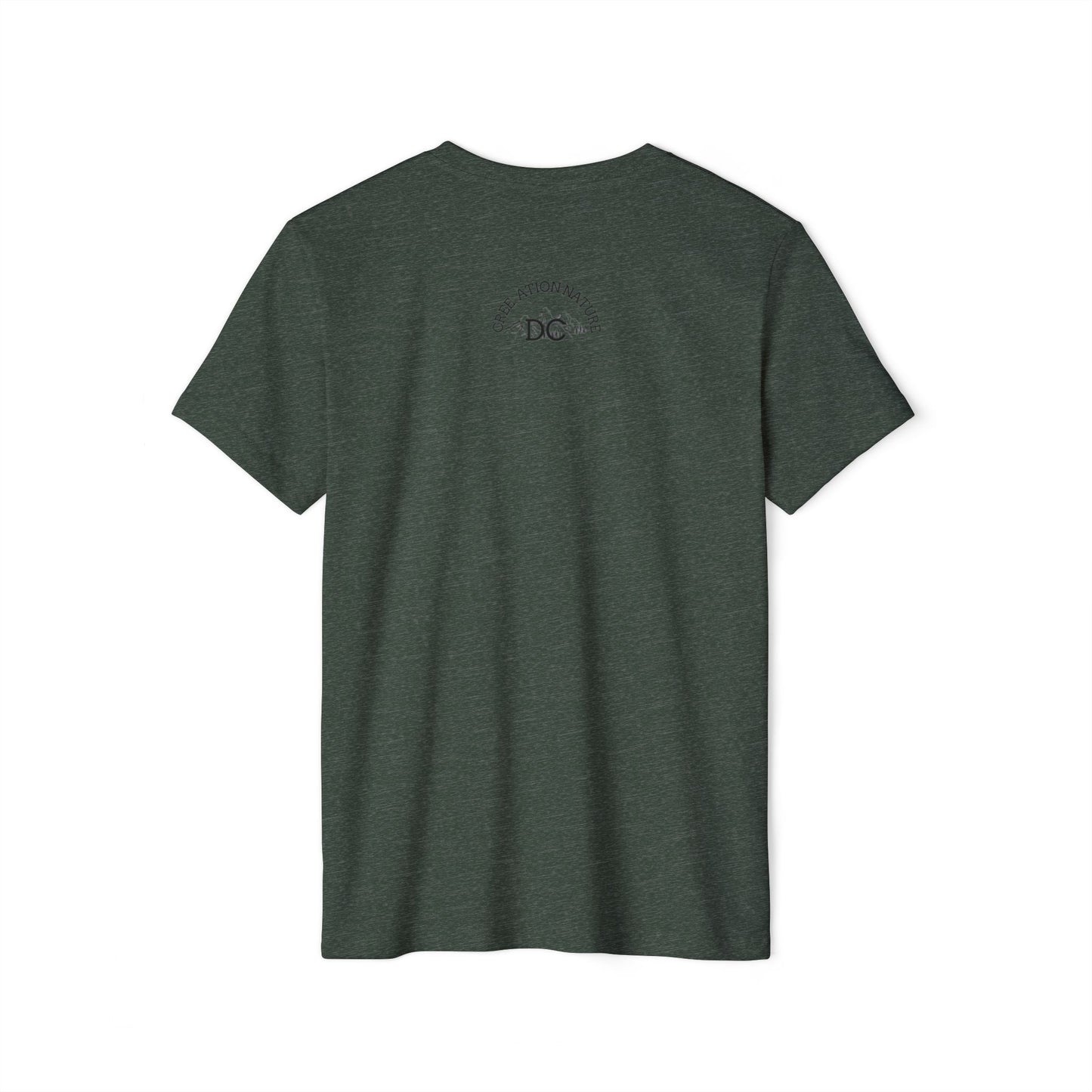 Organic Cotton Adventure T-Shirt - 'Ya Rien Qu'citte Qu'on Est Ben' - Eco-Friendly Outdoor Tee - Crée_ation Nature DC