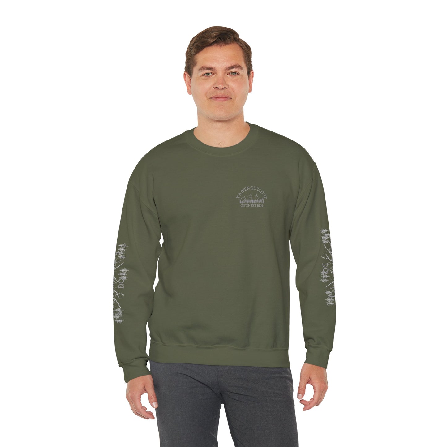sweat-shirt unisexe à col rond ultime – Cozy Outerwear with Graphic Design
