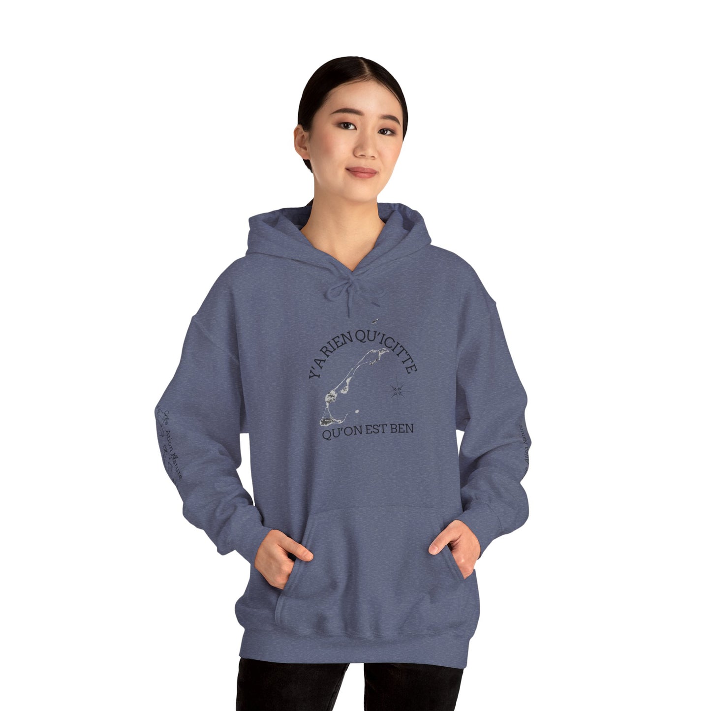 sweats a capuche -Inspirational Quote Unisex Hoodie - Cozy Heavy Blend Sweatshirt - Crée_ation Nature DC
