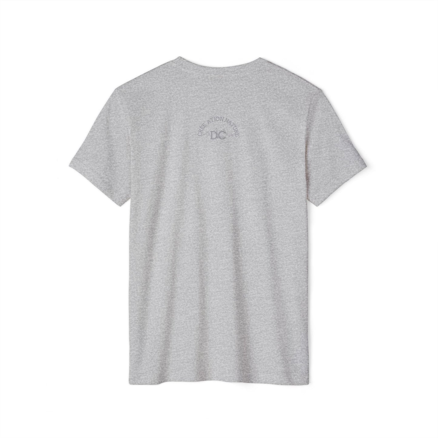 Eco-Friendly Mountain Vibes T-Shirt | Unisex Organic Tee for Nature Lovers -Crée_ation Nature DC