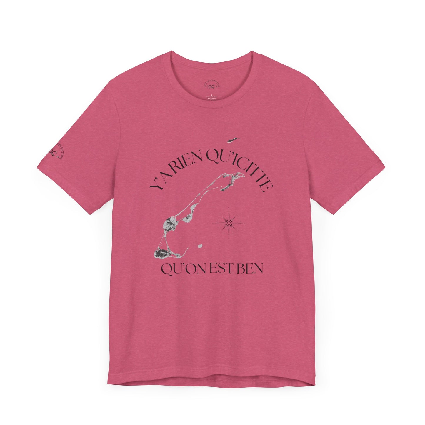 Unisex Jersey Short Sleeve Tee Crée_ation Nature DC