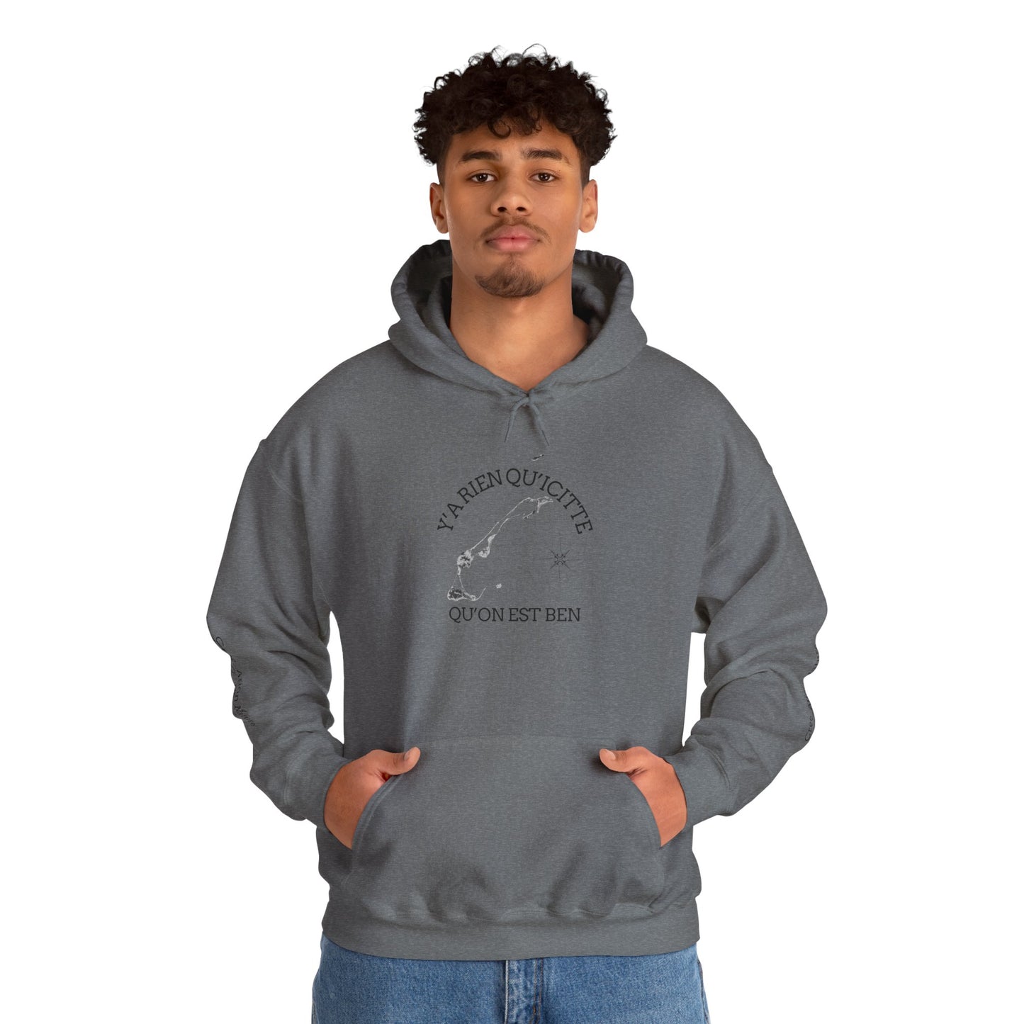 sweats a capuche -Inspirational Quote Unisex Hoodie - Cozy Heavy Blend Sweatshirt - Crée_ation Nature DC