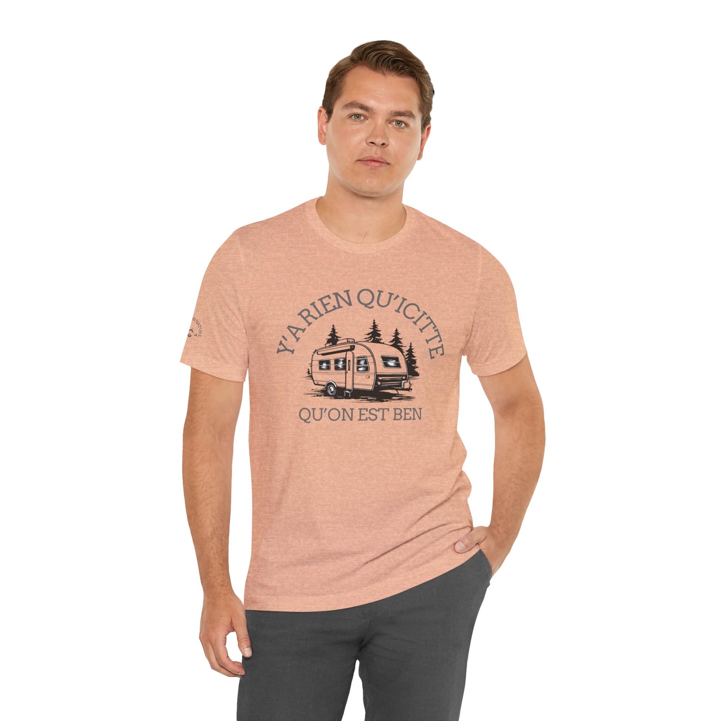 Bohemian RV Adventure Tee - Y'A Rien Qu'citte Qu'on Est Ben - Crée_ation Nature DC