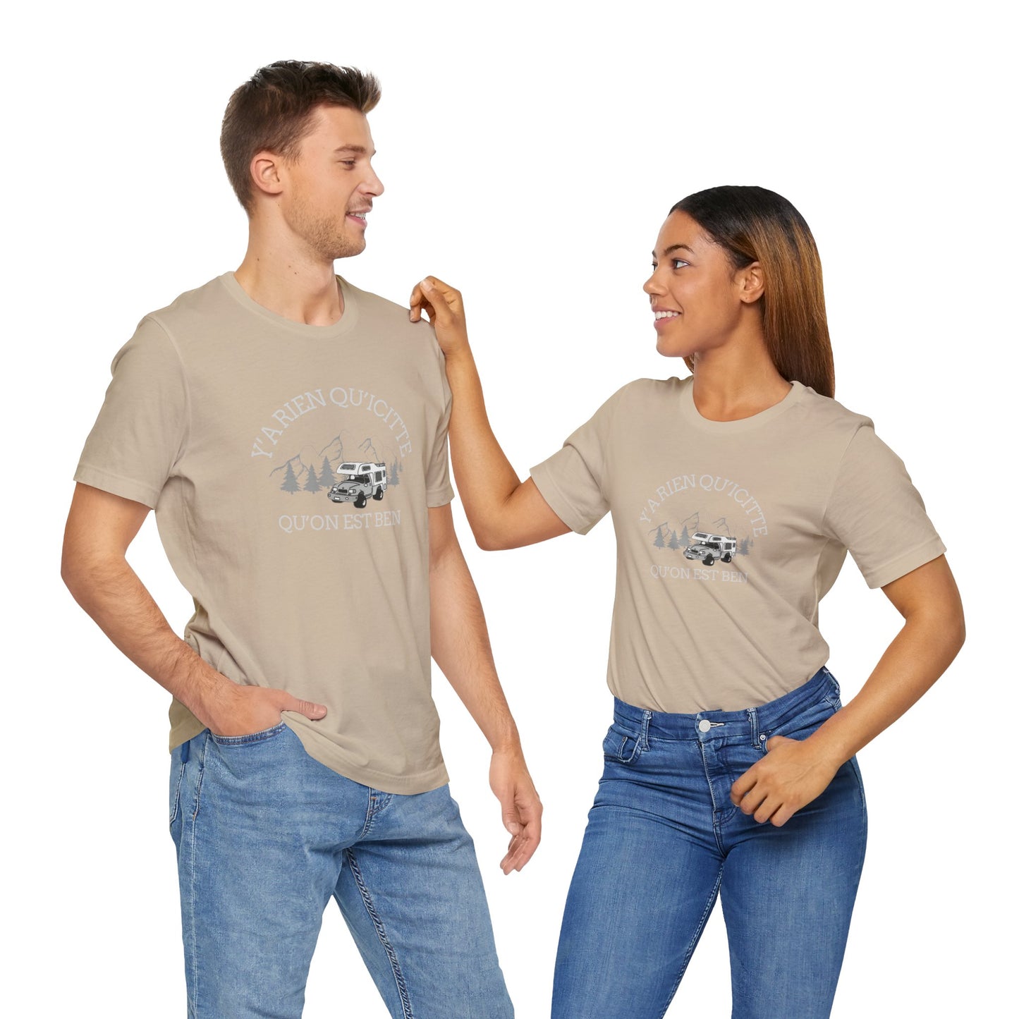 Adventure Ready Unisex Tee - 'Ya Rien Qu'Il Citte' Graphic-Crée_ation Nature DC