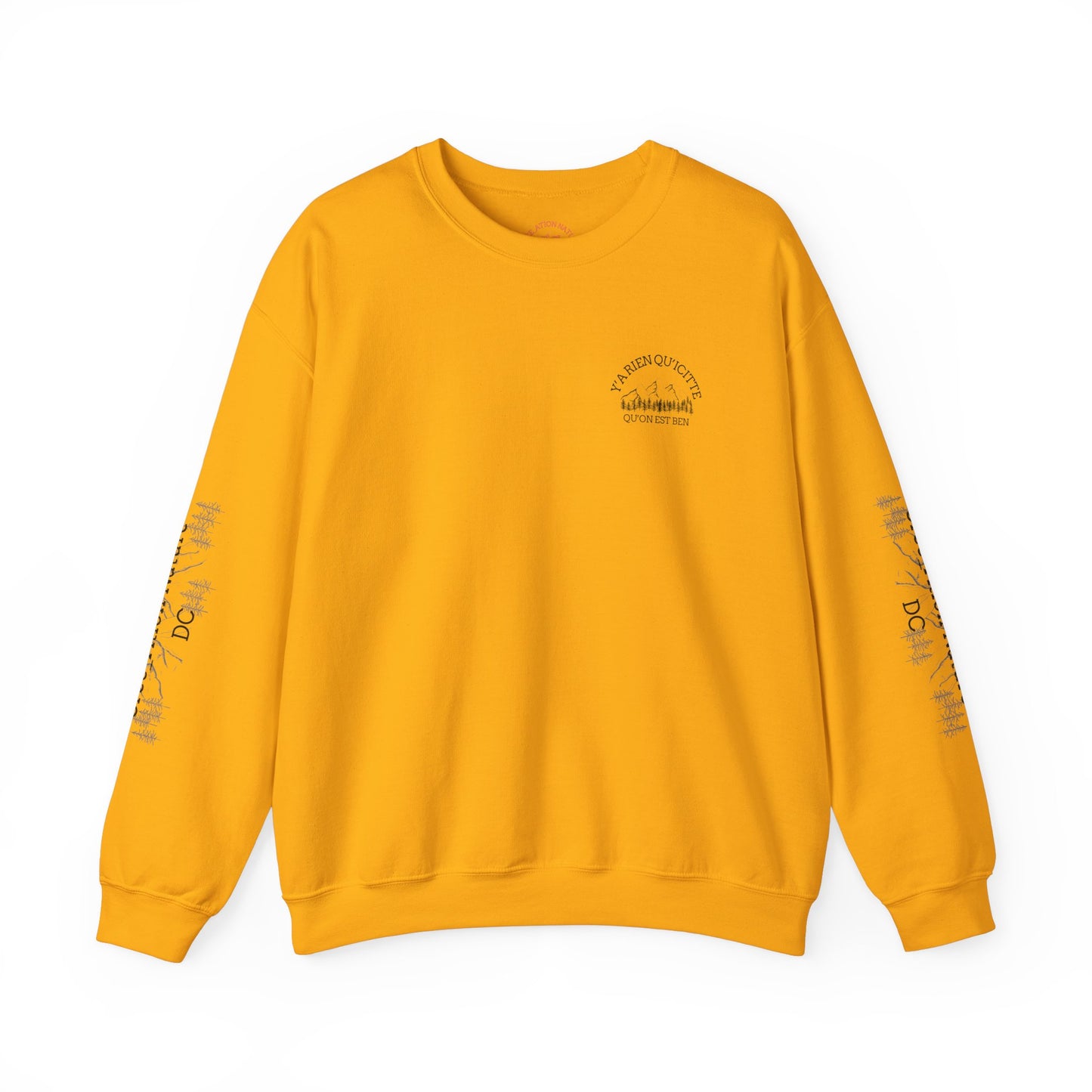 sweat-shirt à col rond confortable - Perfect for Casual Outings & Holidays Cree_Ation Nature DC