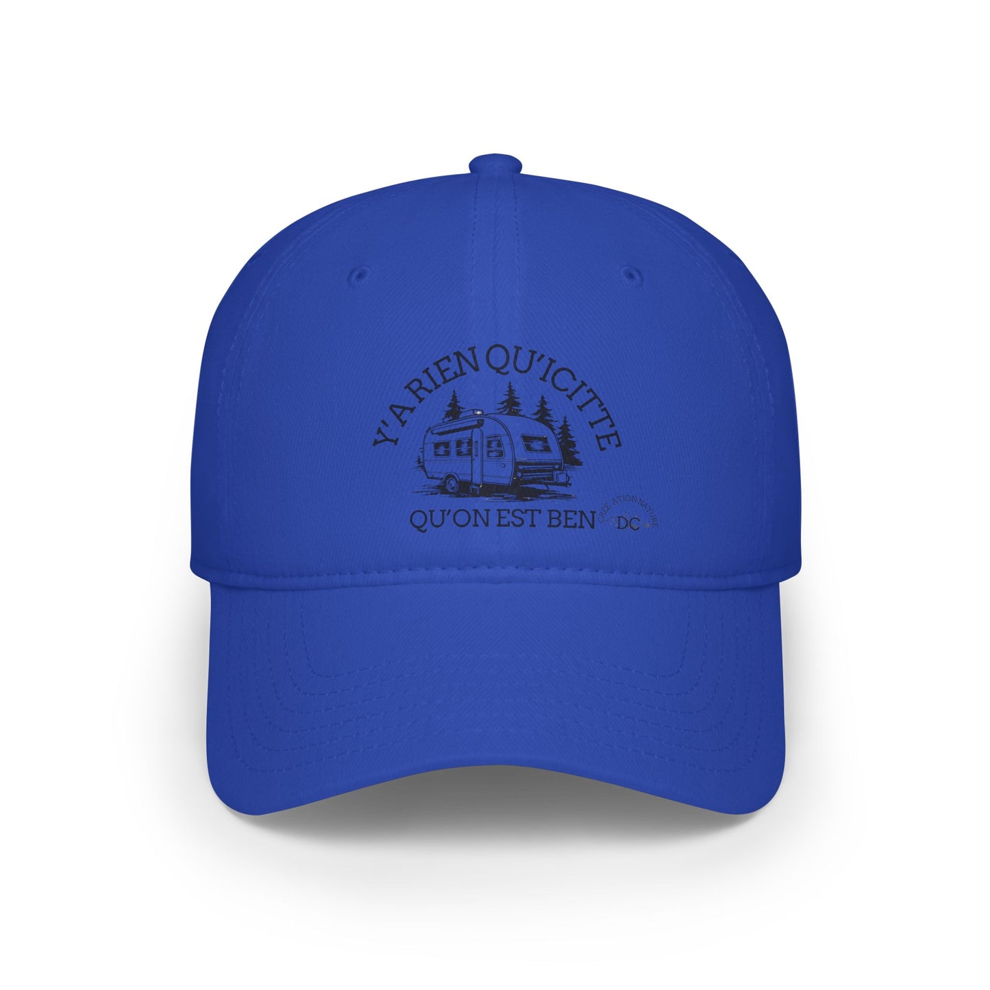 Quirky Outdoor Low Profile Baseball Cap - Perfect for Camping Lovers - Crée_ation Nature DC